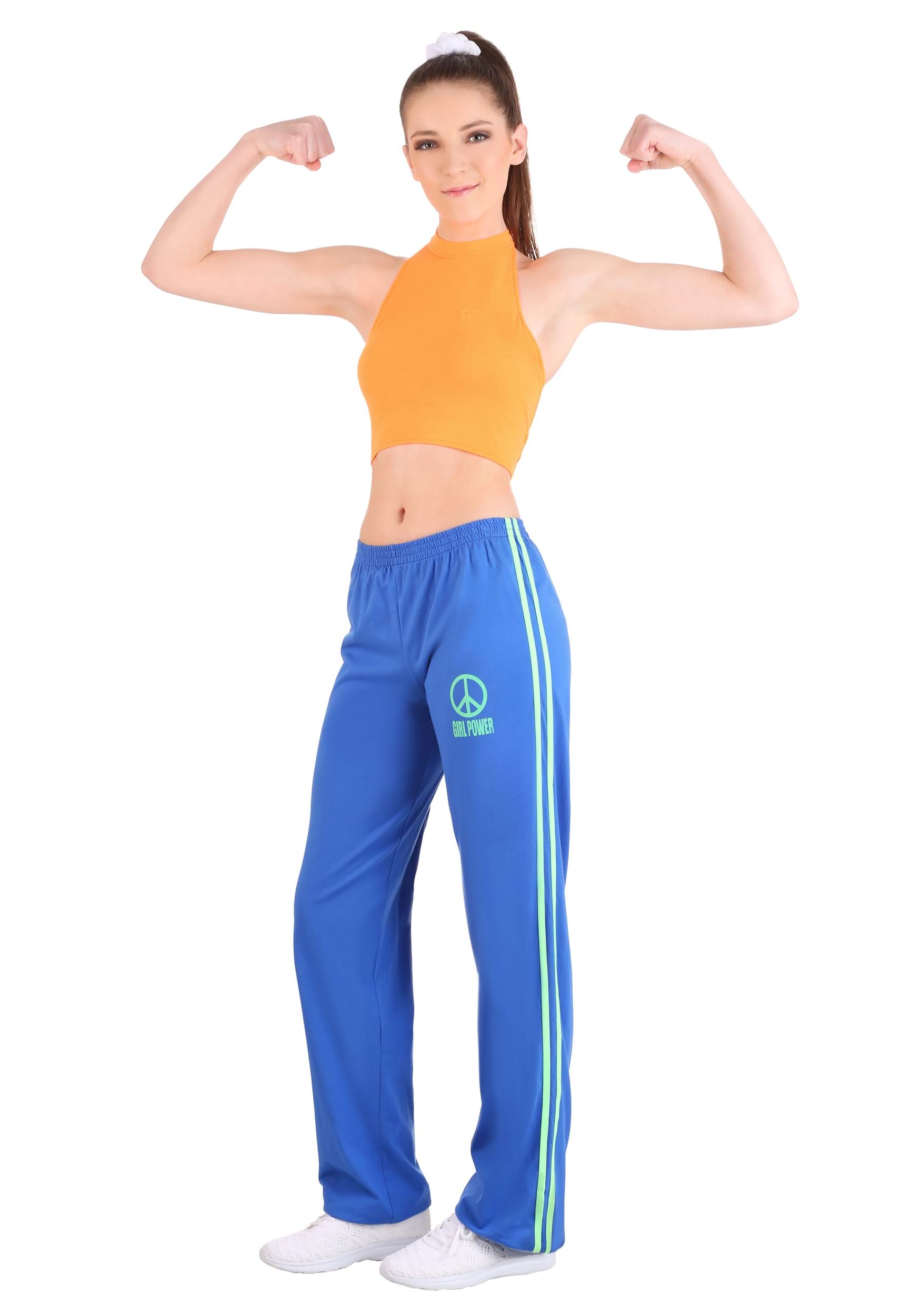 Athletic Girl Power Popstar Costume for Women 1 Athletic Girl Power Popstar Costume for Women