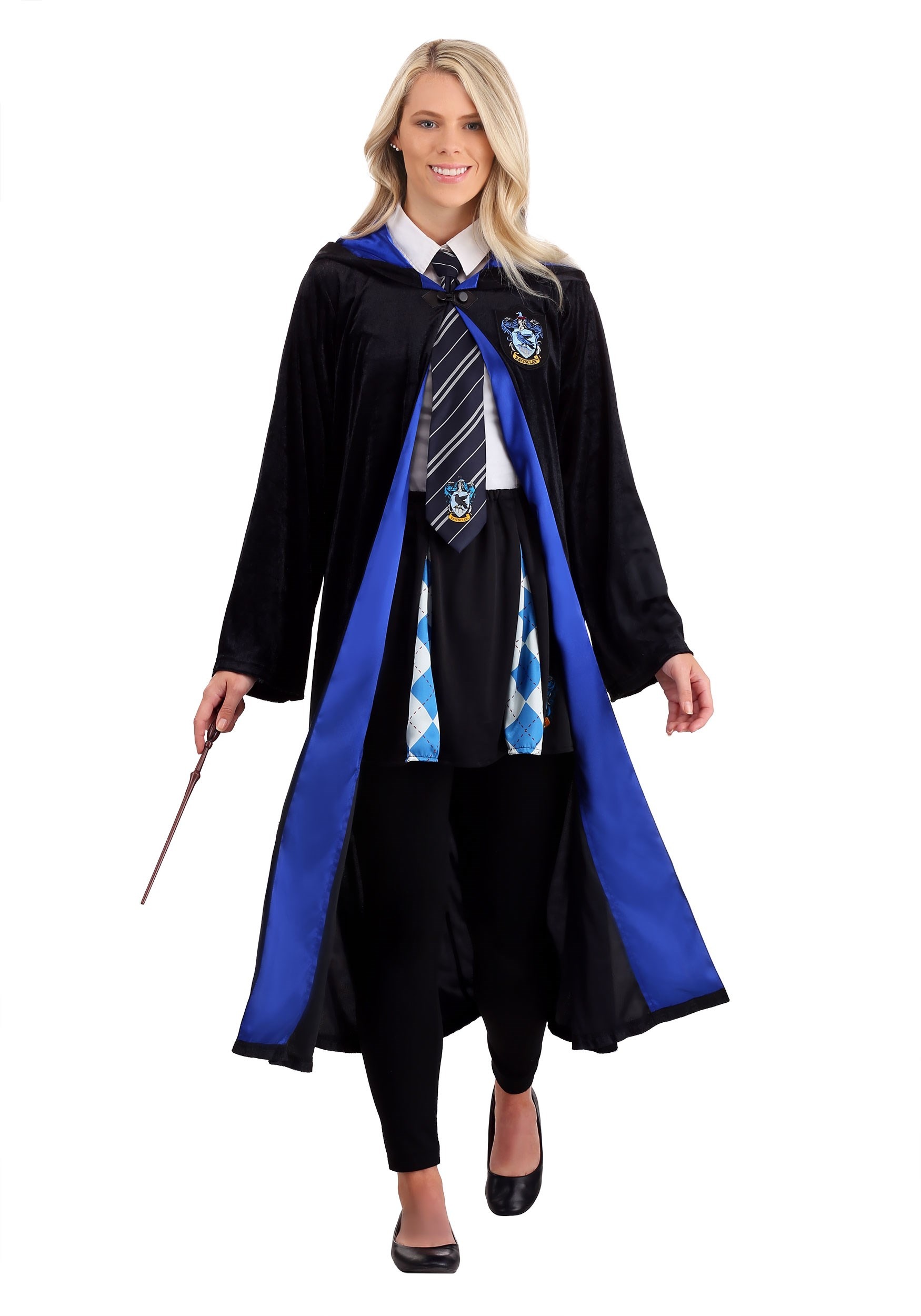 Harry Potter Plus Size Adult Deluxe Ravenclaw Costume Robe