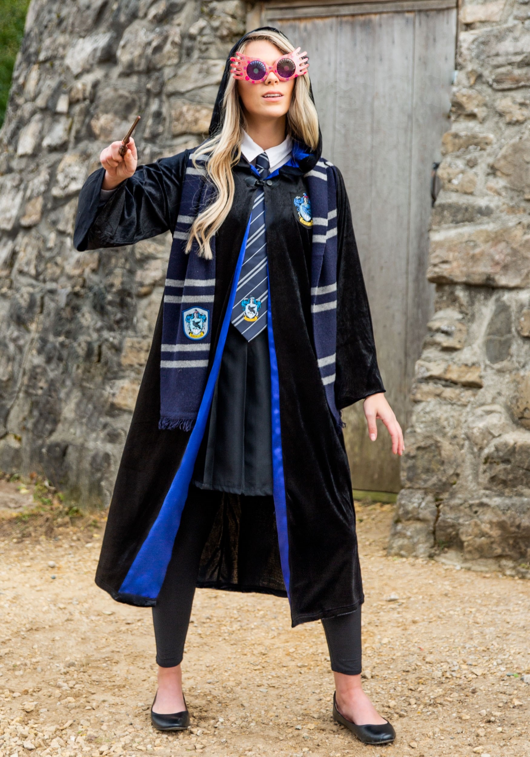 Harry Potter Plus Size Adult Deluxe Ravenclaw Costume Robe