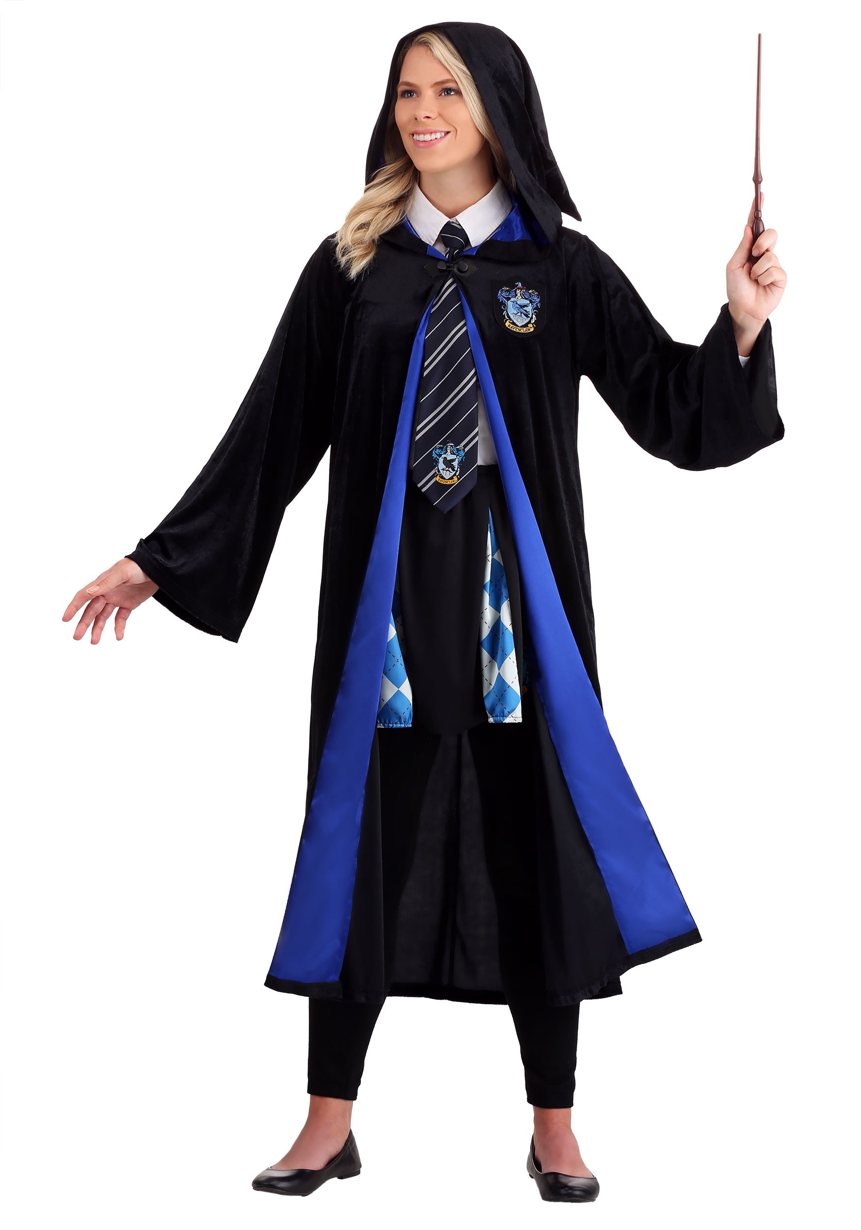 Harry Potter Plus Size Adult Deluxe Ravenclaw Costume Robe