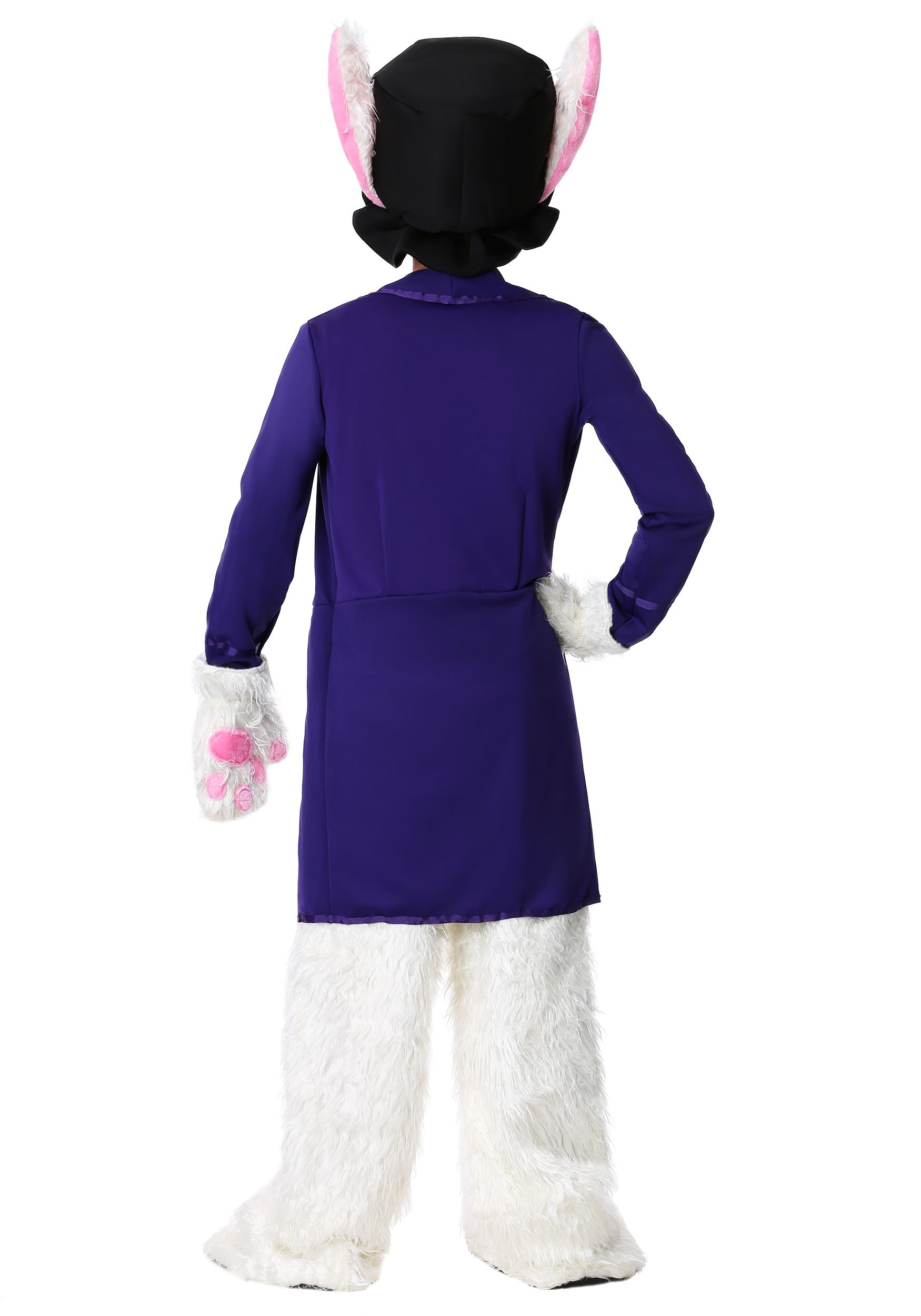 Plus Size White Rabbit Costume for Men