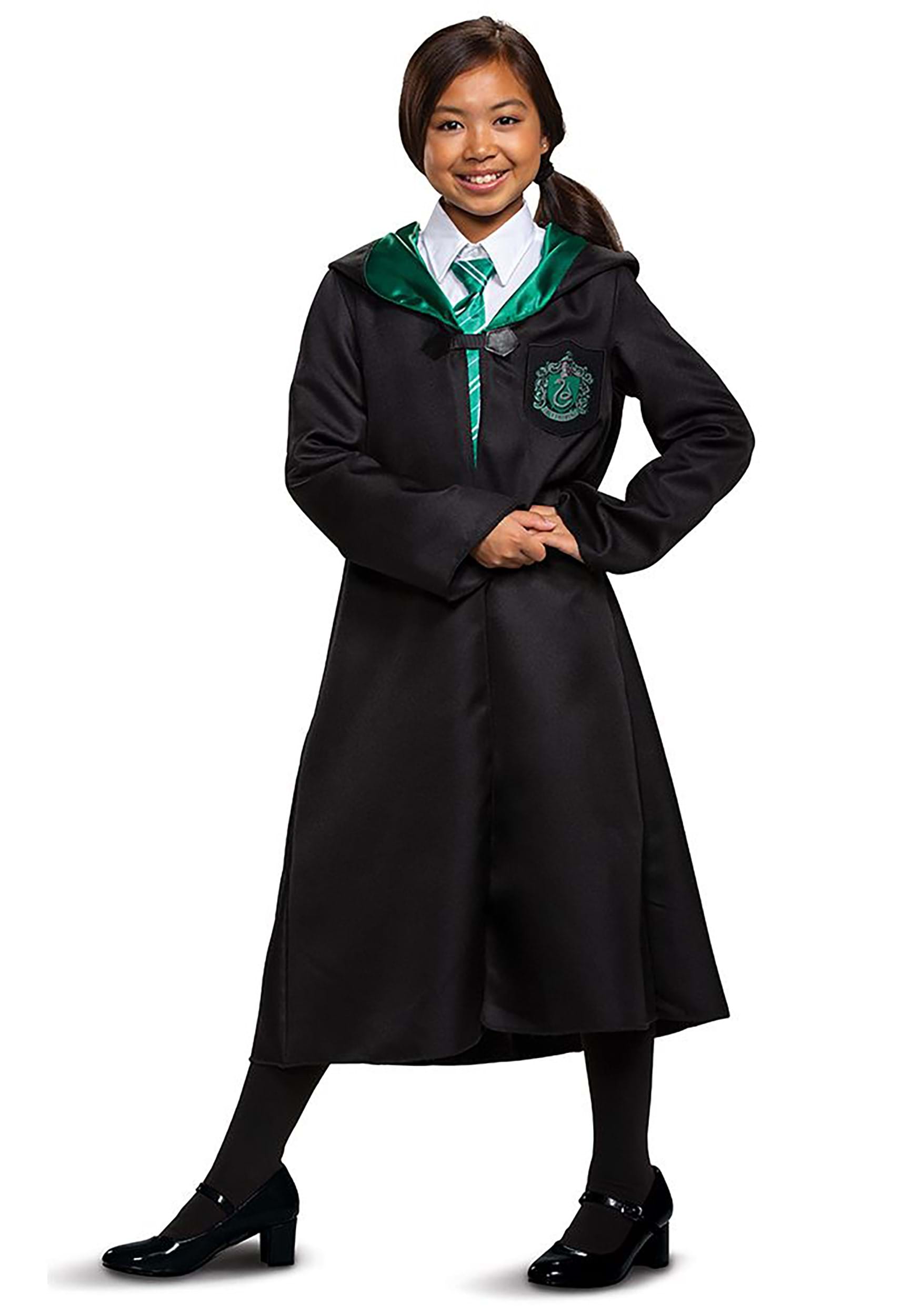 Kid's Harry Potter Child Classic Slytherin Robe Costume