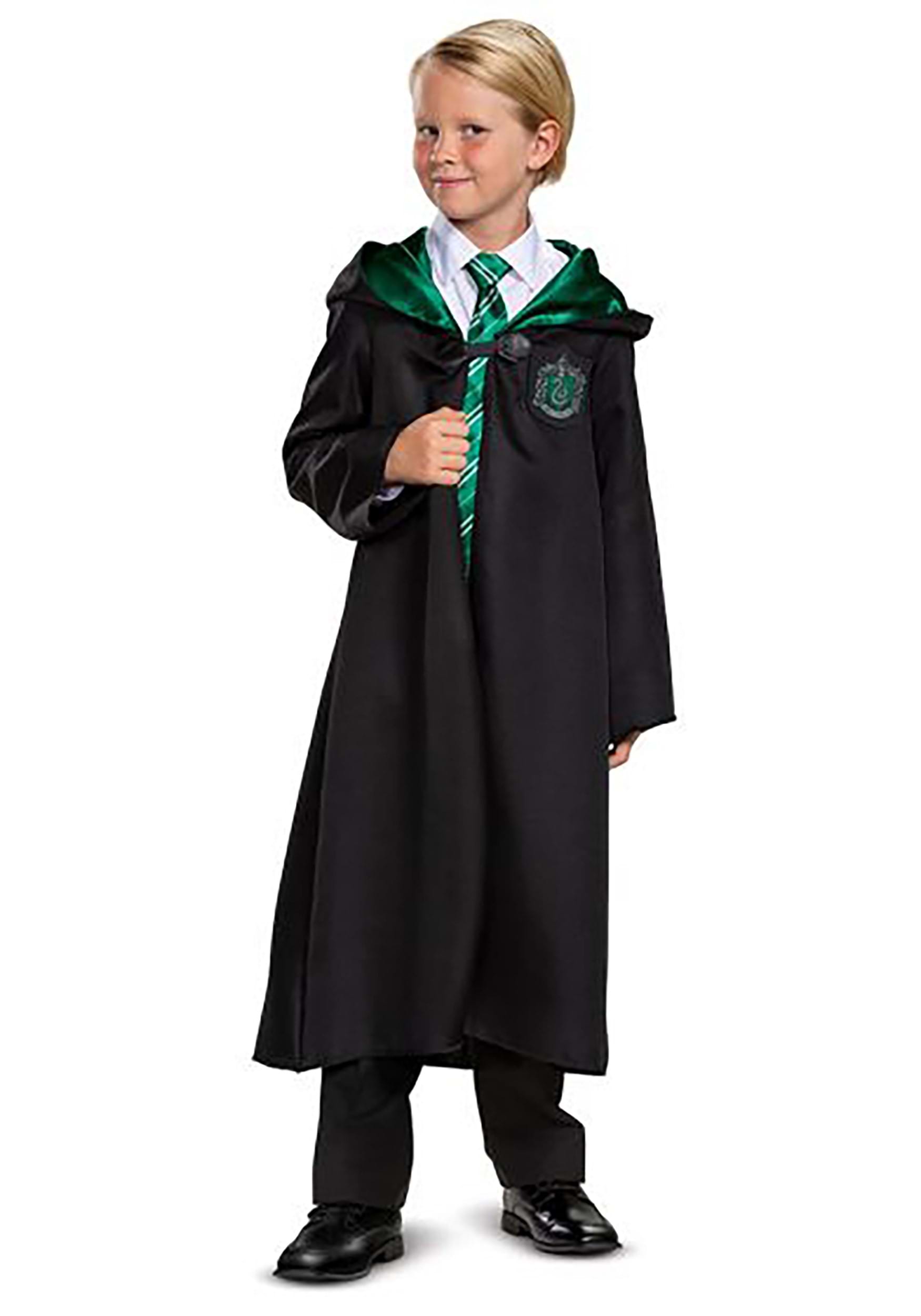 Kid's Harry Potter Child Classic Slytherin Robe Costume