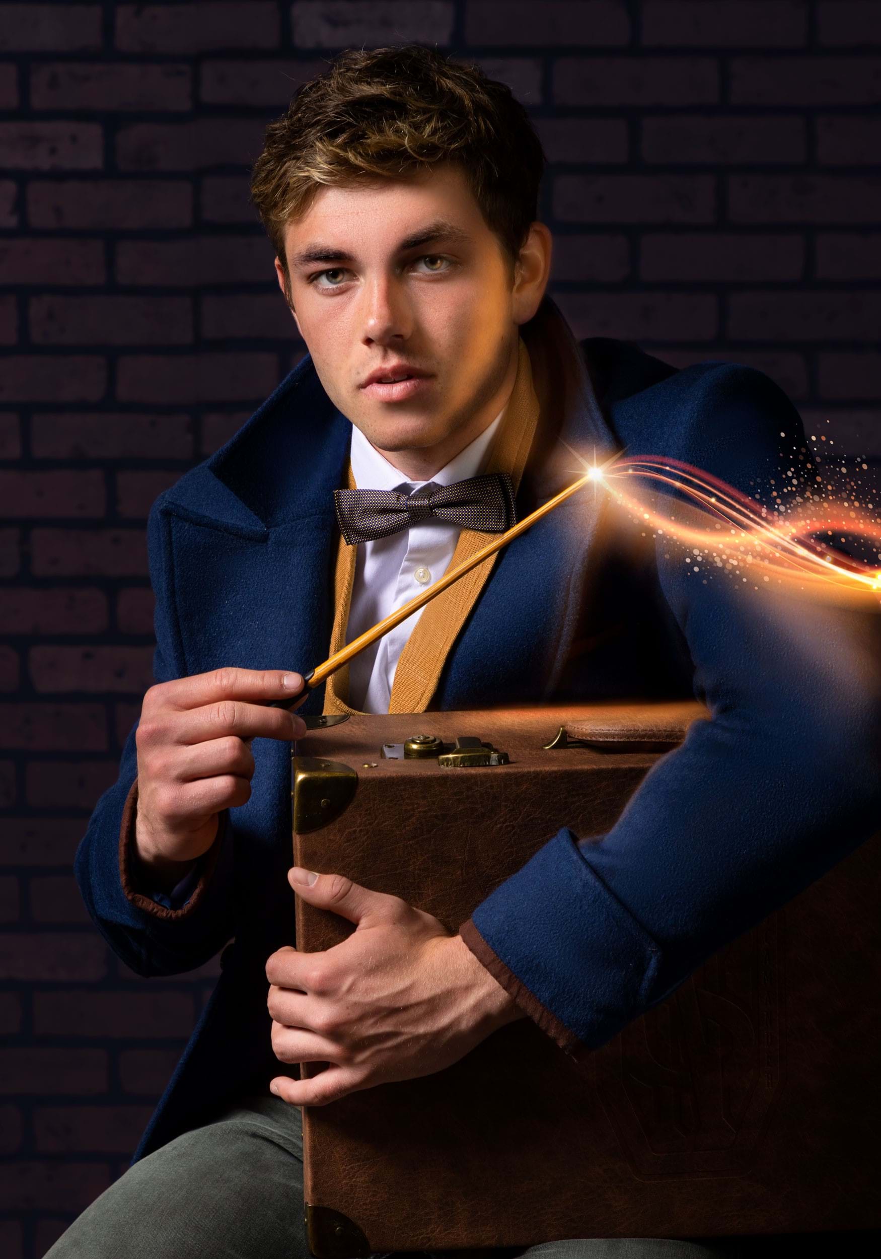 Newt Scamander Vest and Tie for Men 4 Newt Scamander Vest and Tie for Men