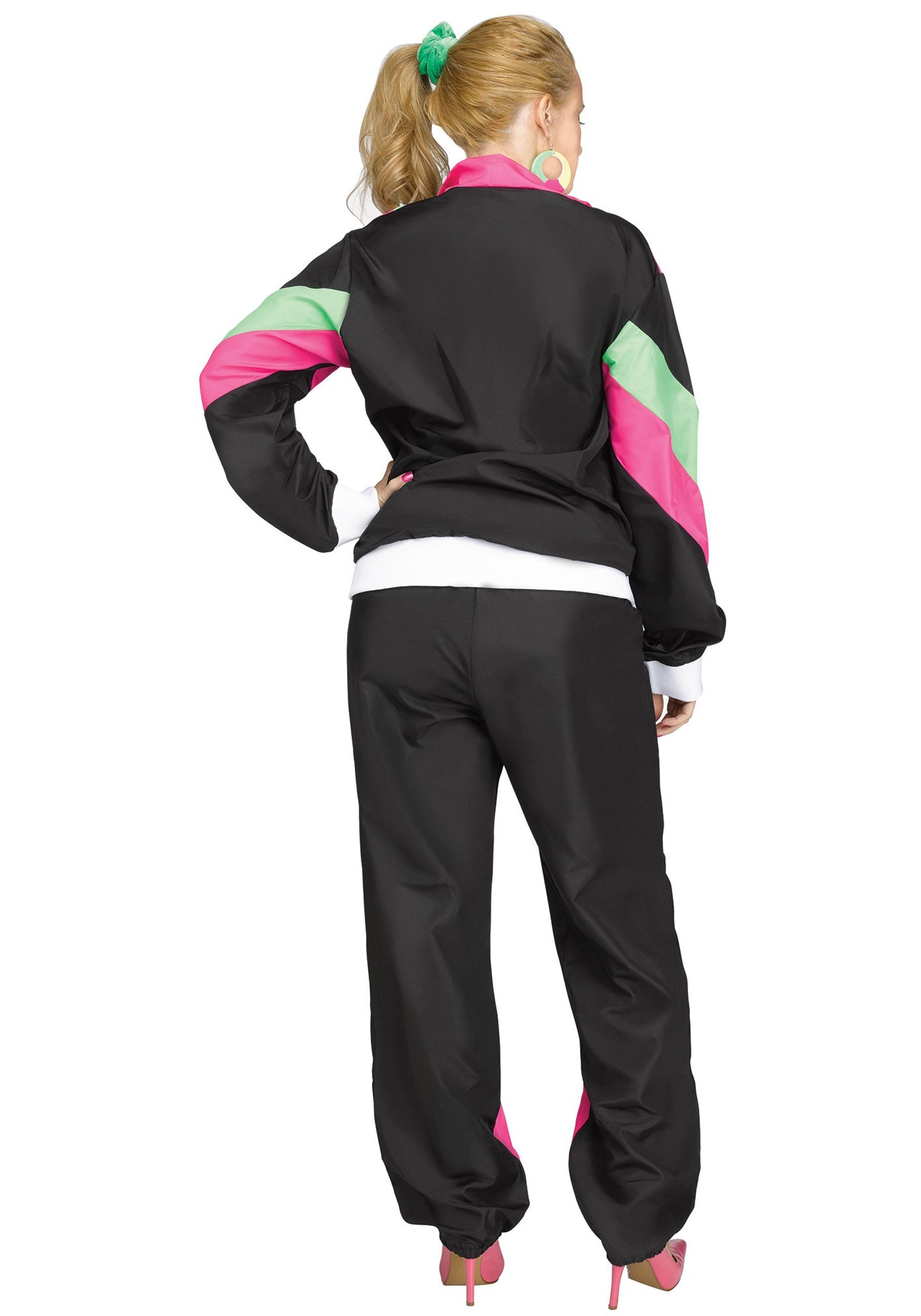 80's Track Suit Plus Size Women's Costume