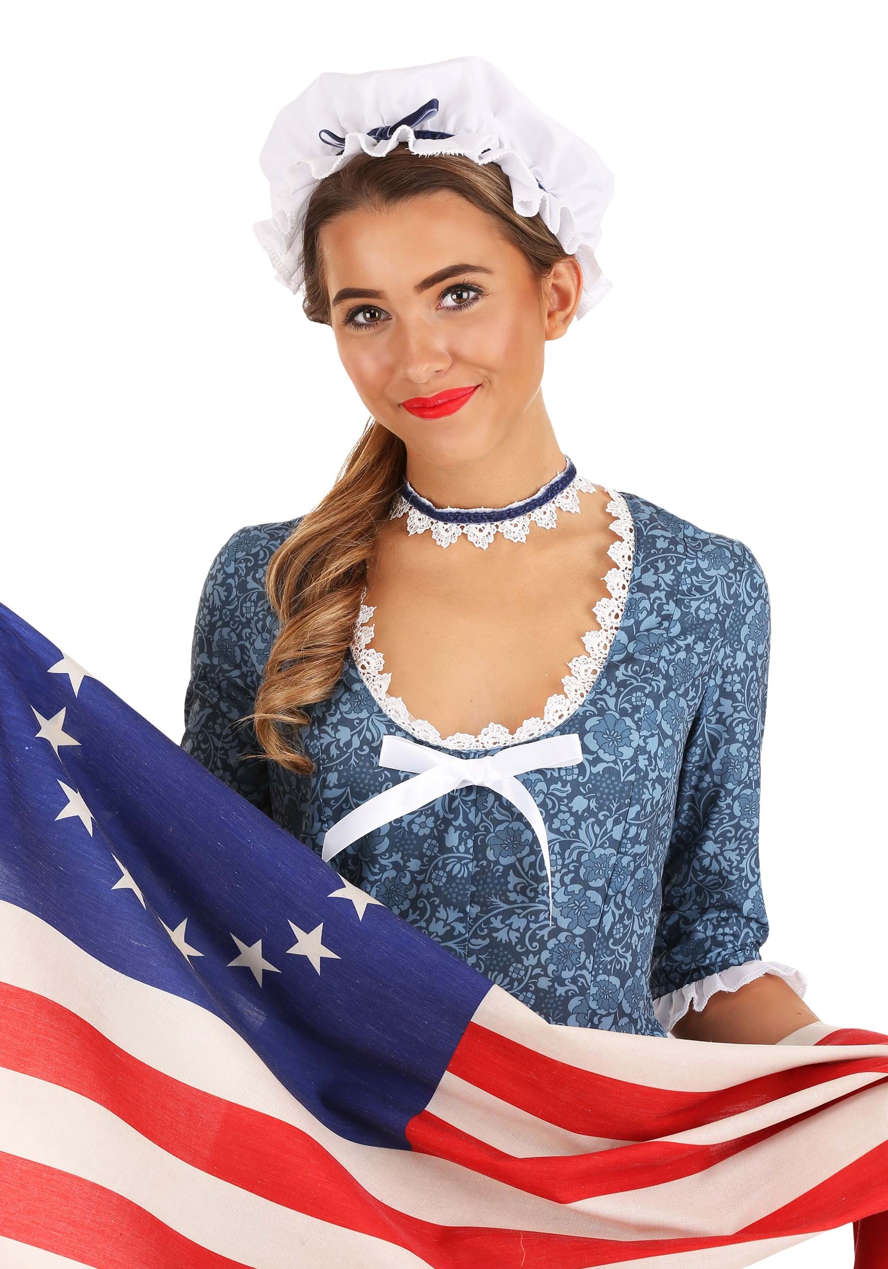 Betsy Ross Costume Dress for Women