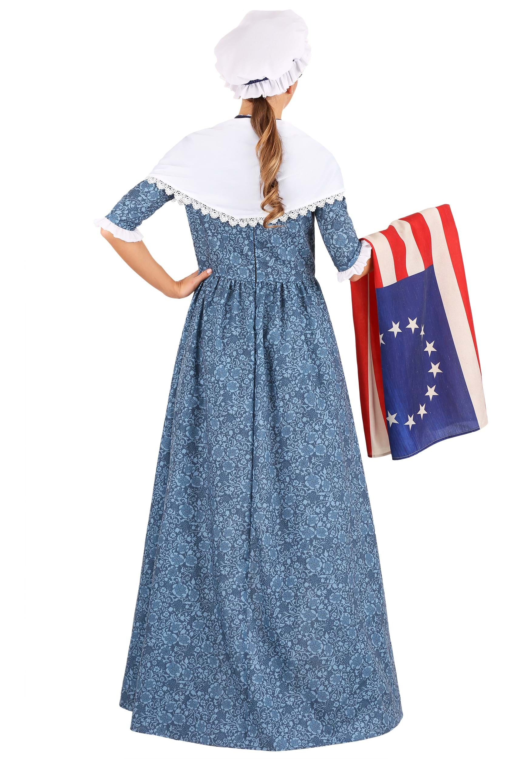 Betsy Ross Costume Dress for Women