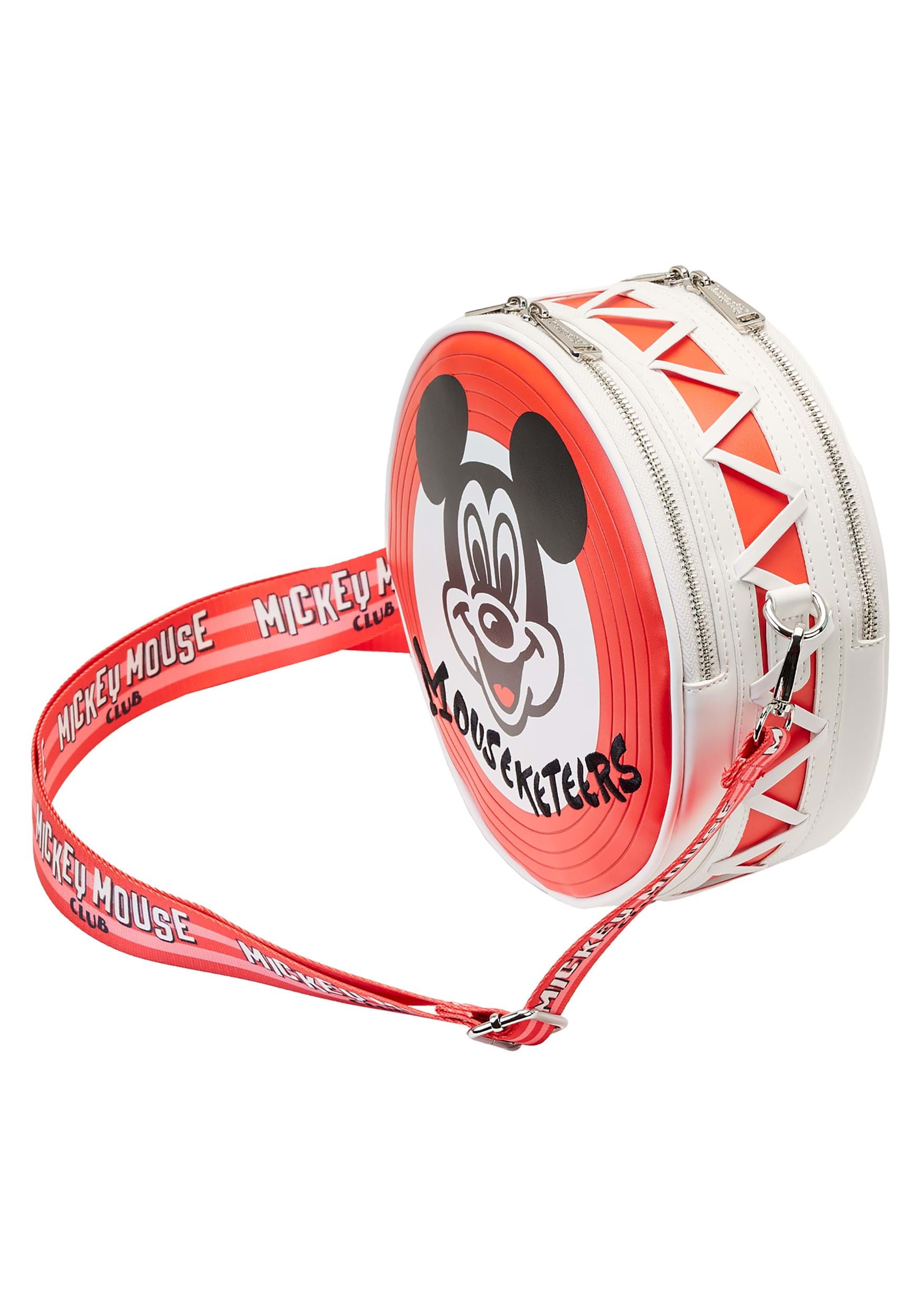 Loungefly Disney 100th Mickey Mouseketeers Ear Holder Crossbody Bag