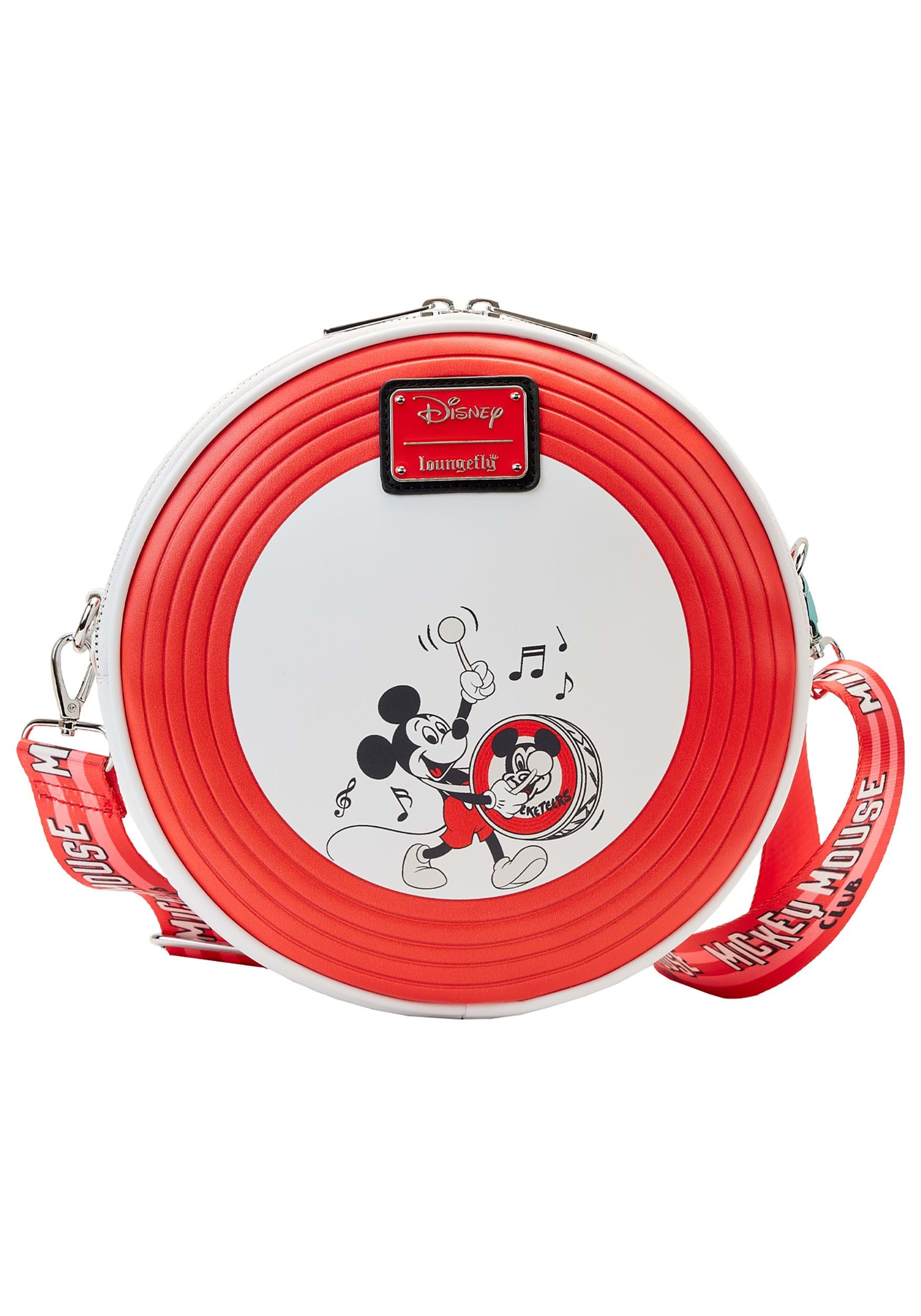 Loungefly Disney 100th Mickey Mouseketeers Ear Holder Crossbody Bag