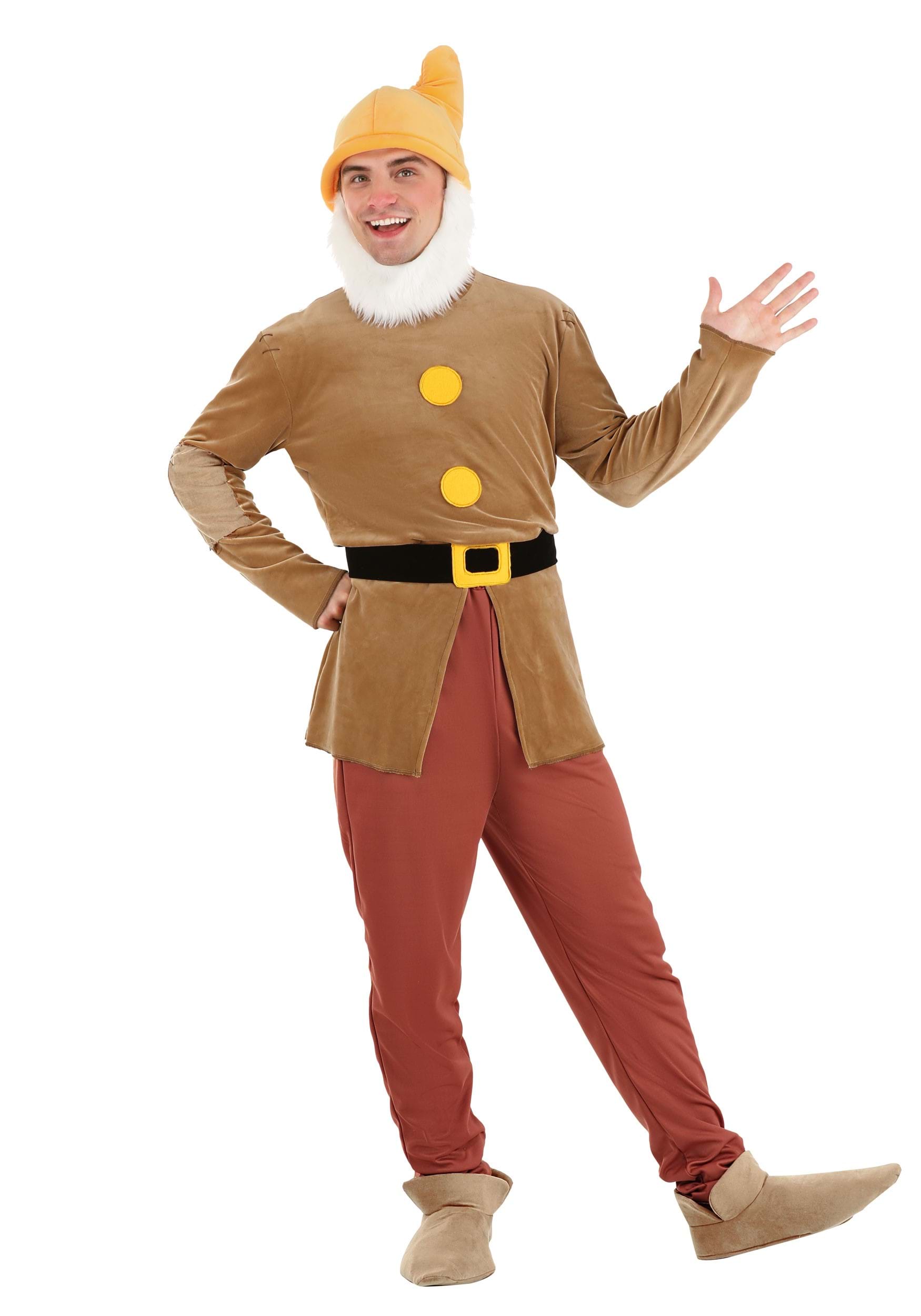 Snow White Adult Sneezy Dwarf Costume 2 Snow White Adult Sneezy Dwarf Costume