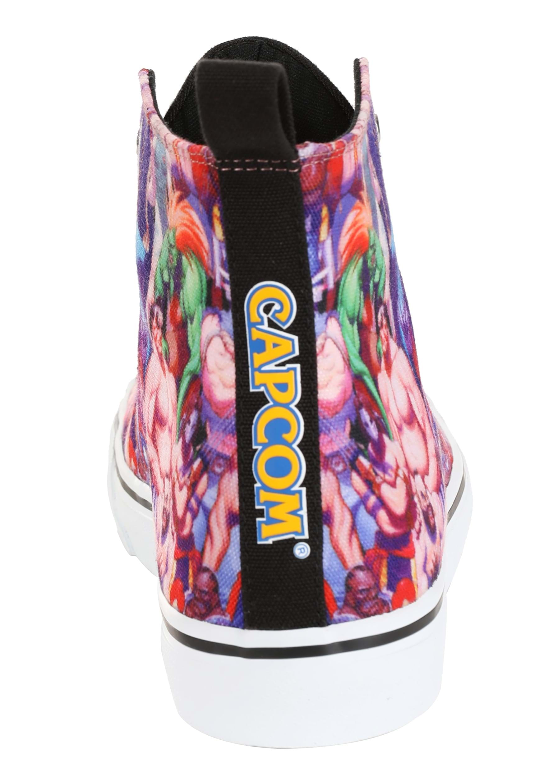 Street Fighter High Top Sneakers for Women