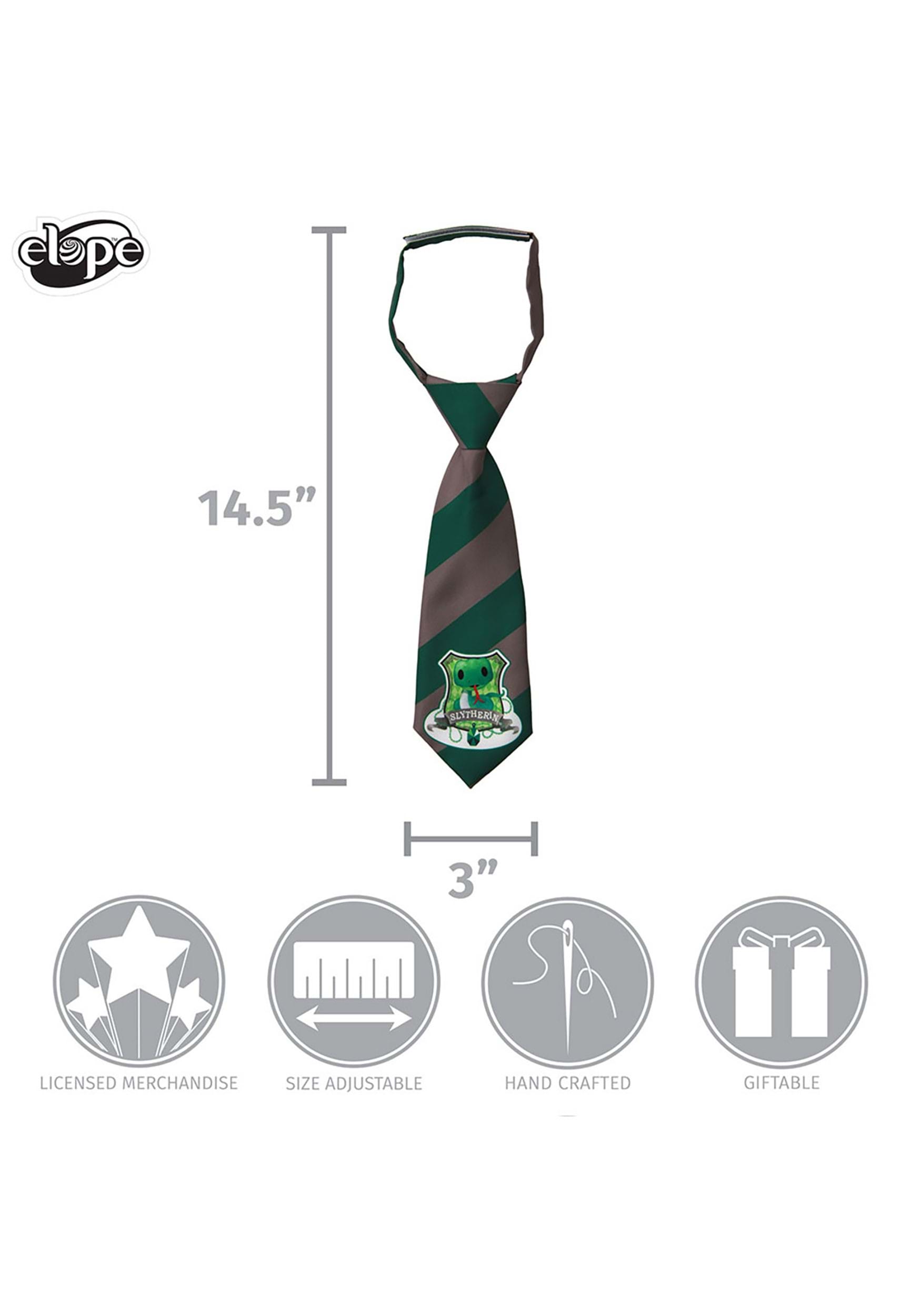 Slytherin Crest Toddler Tie