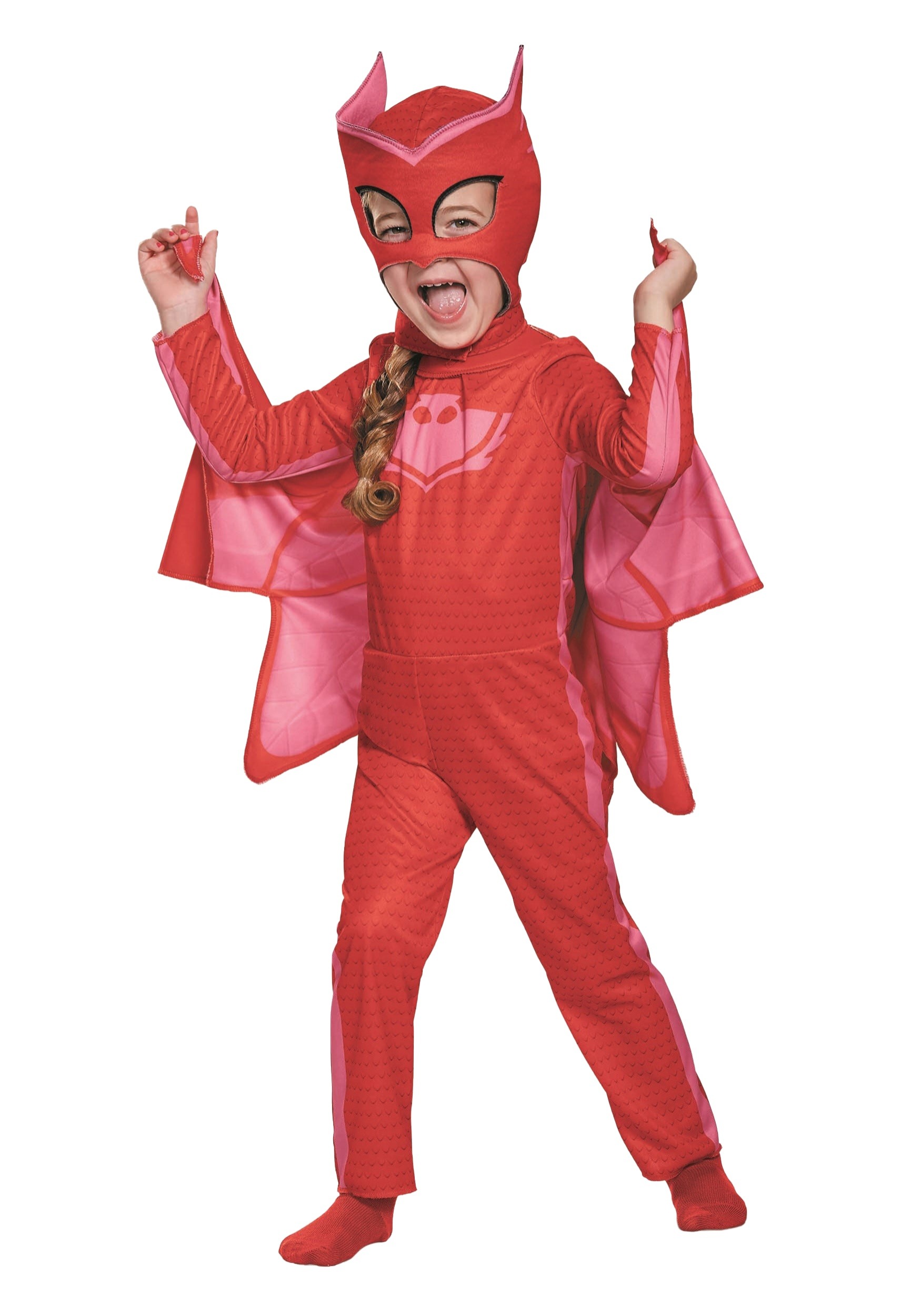 Girl's Toddler PJ Masks Owlette Classic Costume