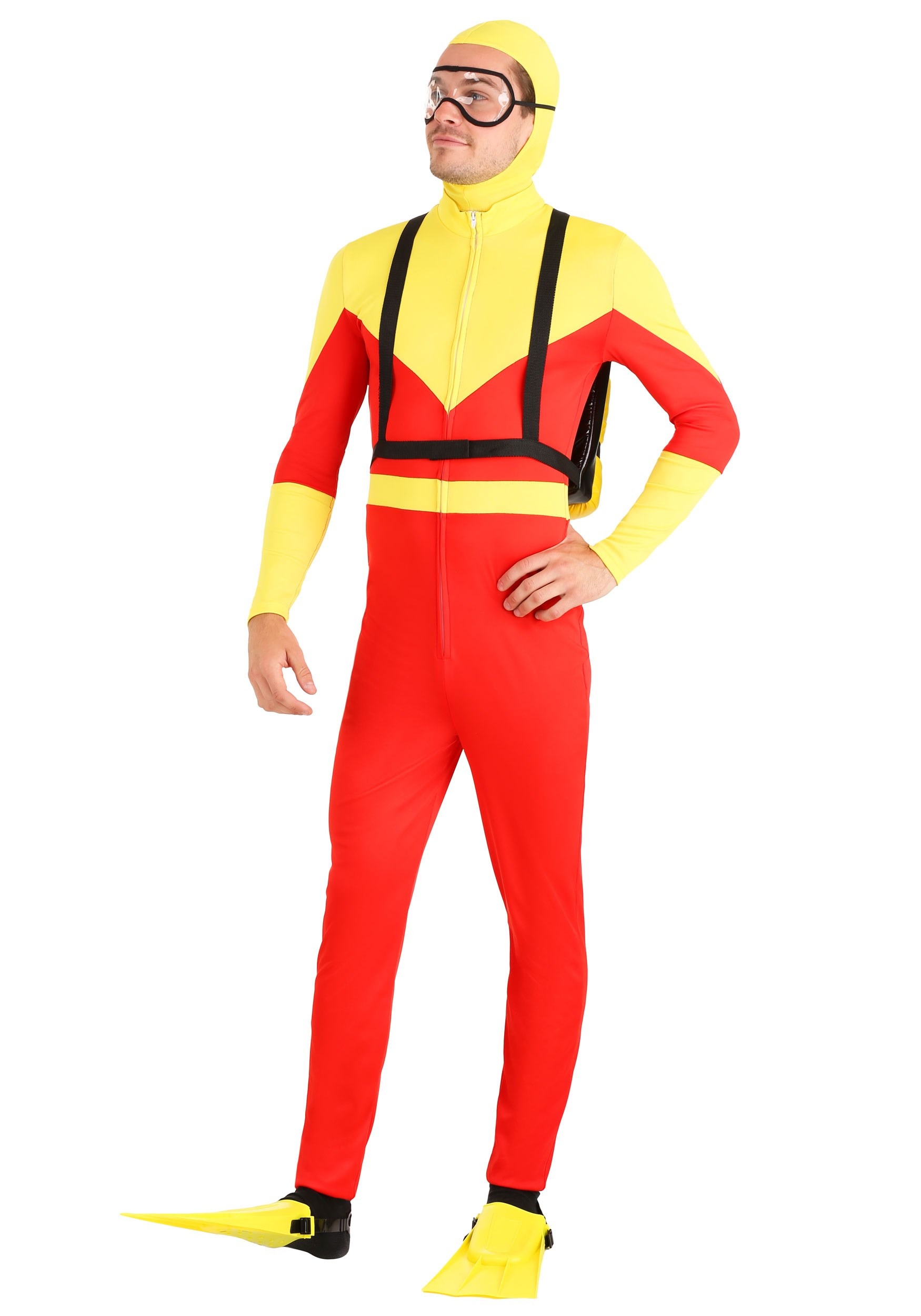 Sunny Scuba Diver Costume for Adults