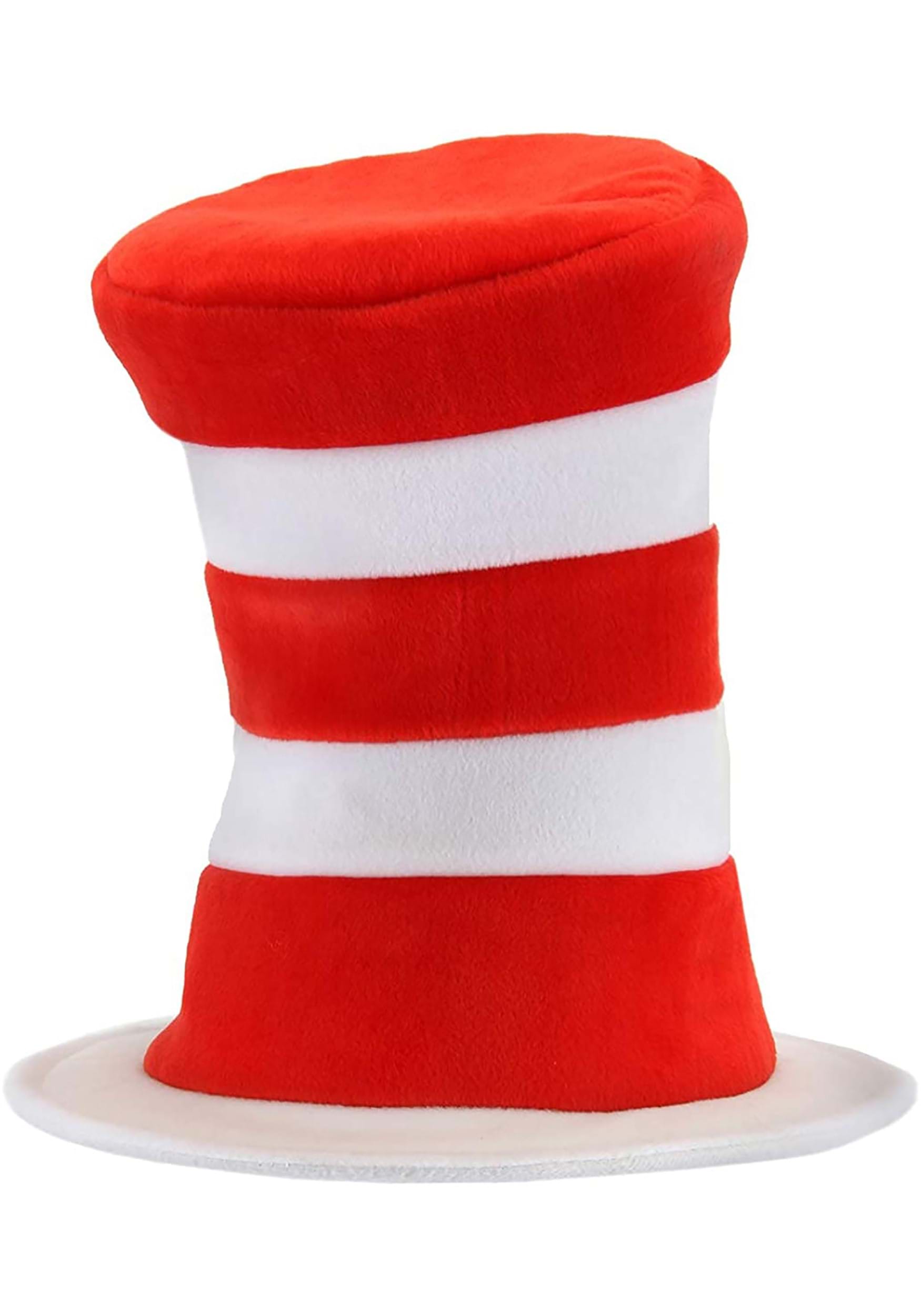 Dr. Seuss Deluxe Cat in the Hat Plush Velboa Costume Hat 2 Dr. Seuss Deluxe Cat in the Hat Plush Velboa Costume Hat