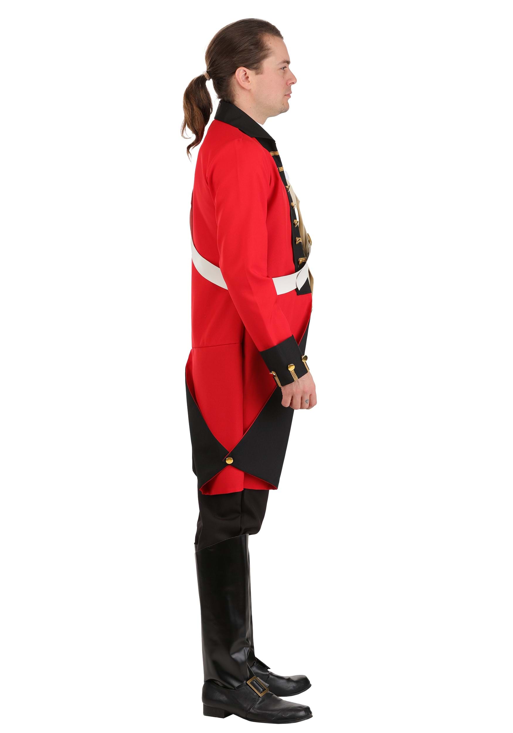 Men's British Redcoat Costume 10 Men's British Redcoat Costume