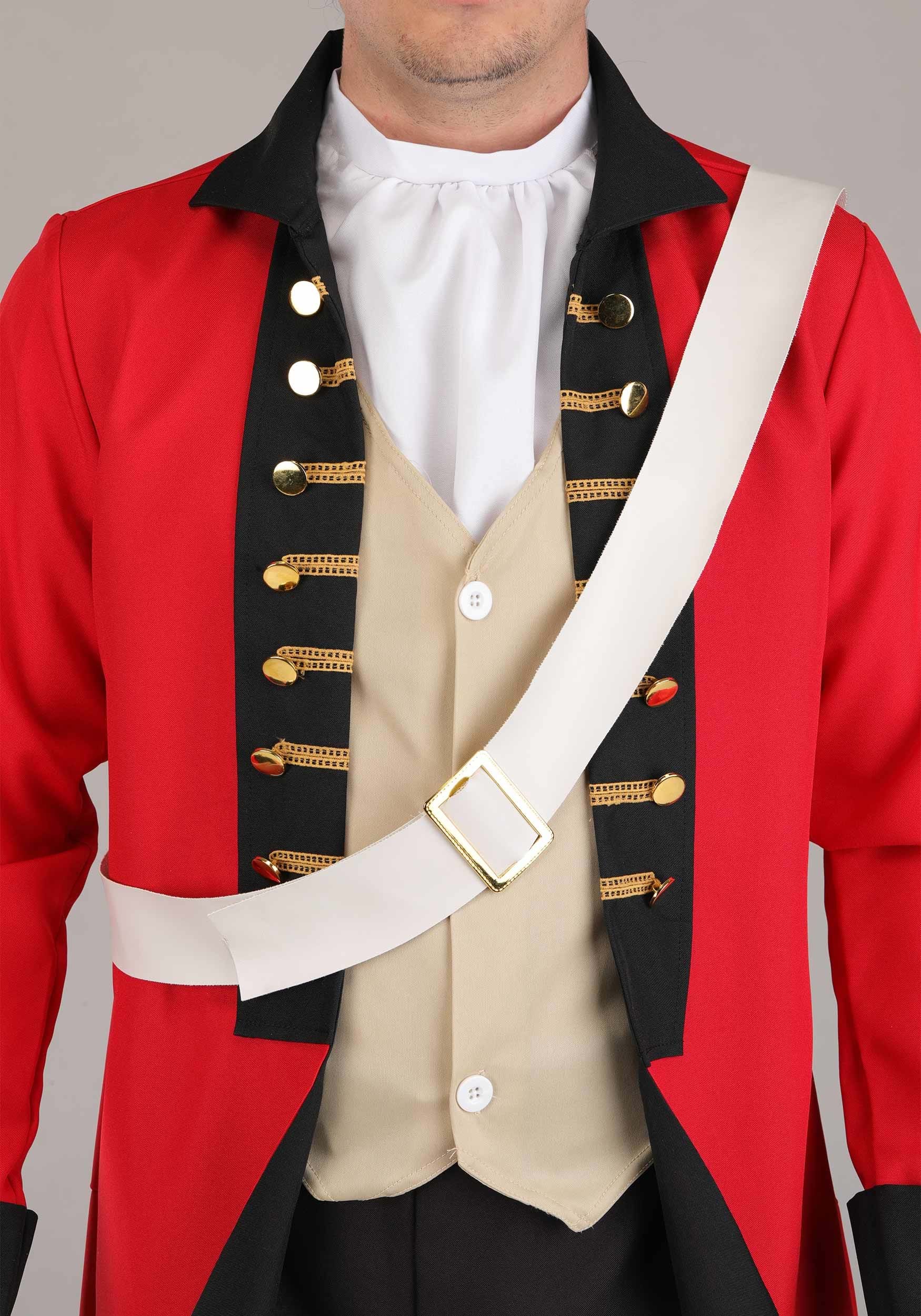 Men's British Redcoat Costume 2 Men's British Redcoat Costume