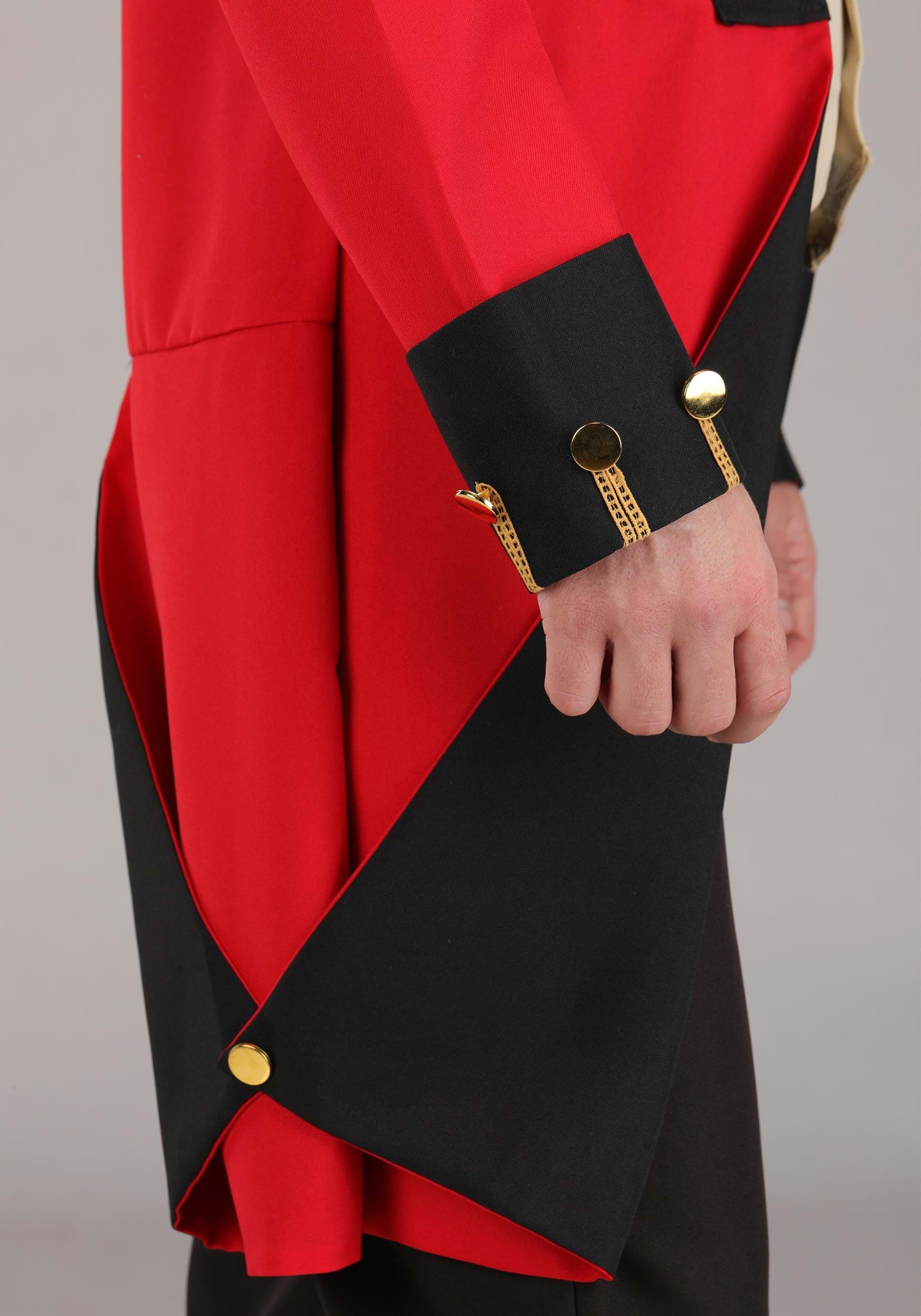 Men's British Redcoat Costume 4 Men's British Redcoat Costume