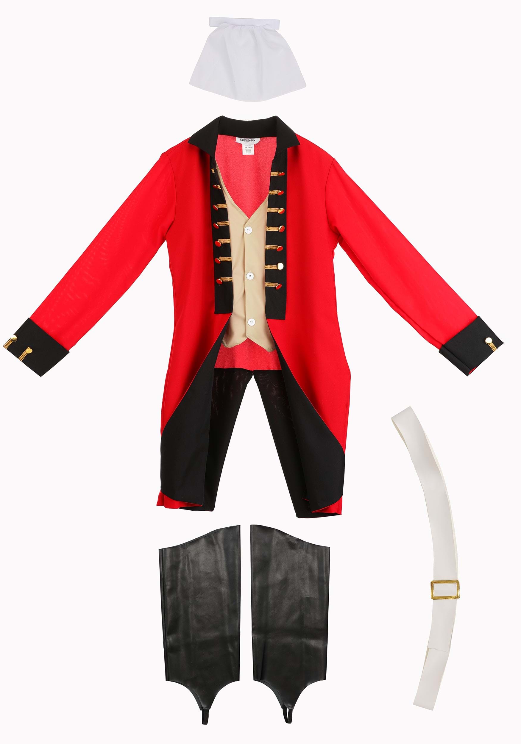 Men's British Redcoat Costume 6 Men's British Redcoat Costume