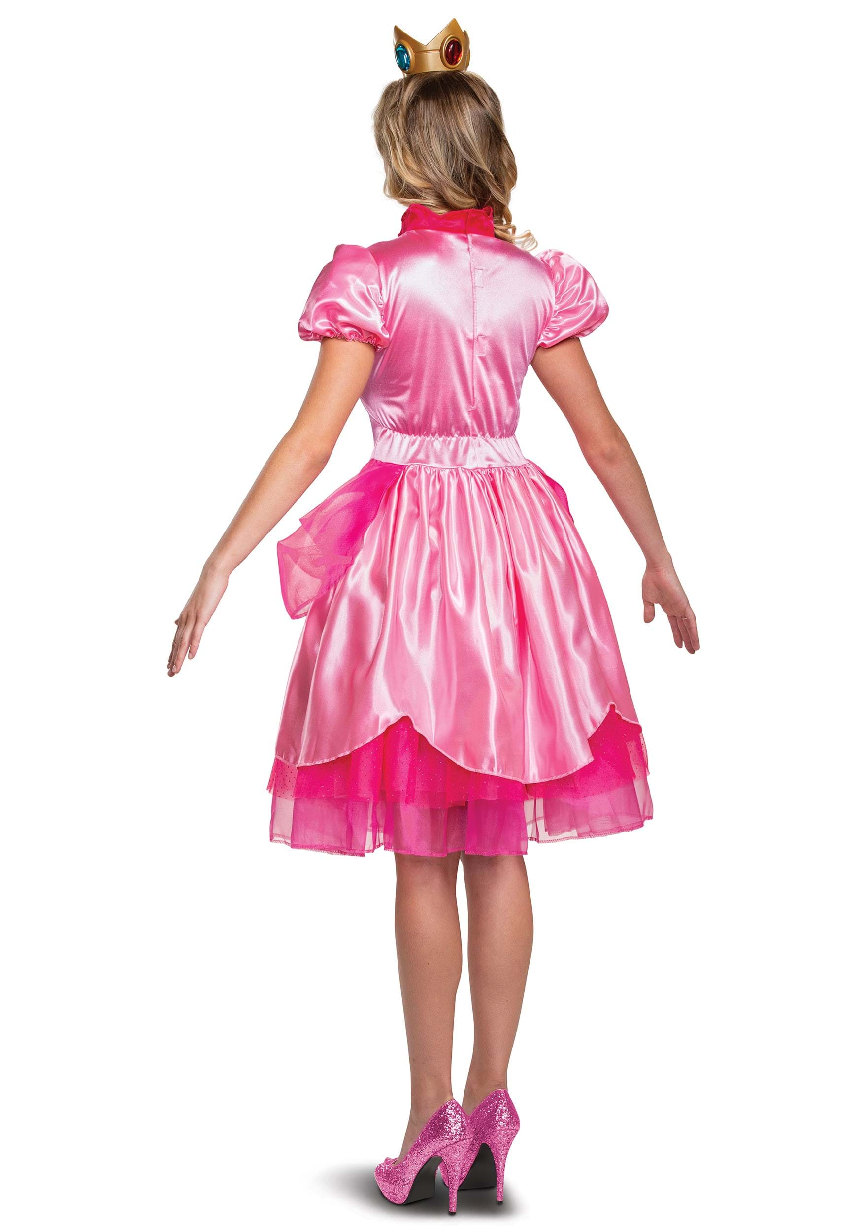 Deluxe Super Mario Women's Princess Peach Costume