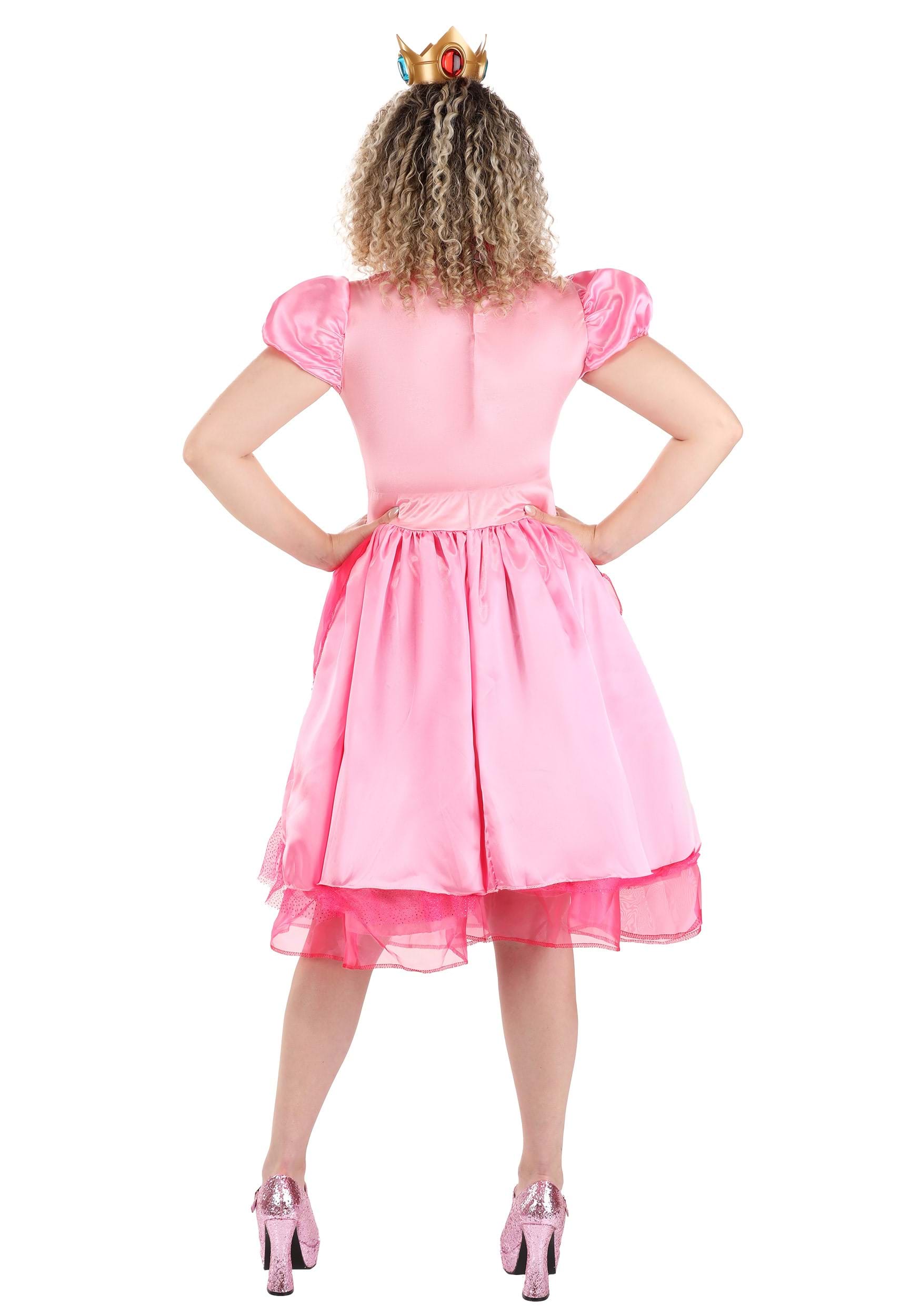 Deluxe Super Mario Women's Princess Peach Costume