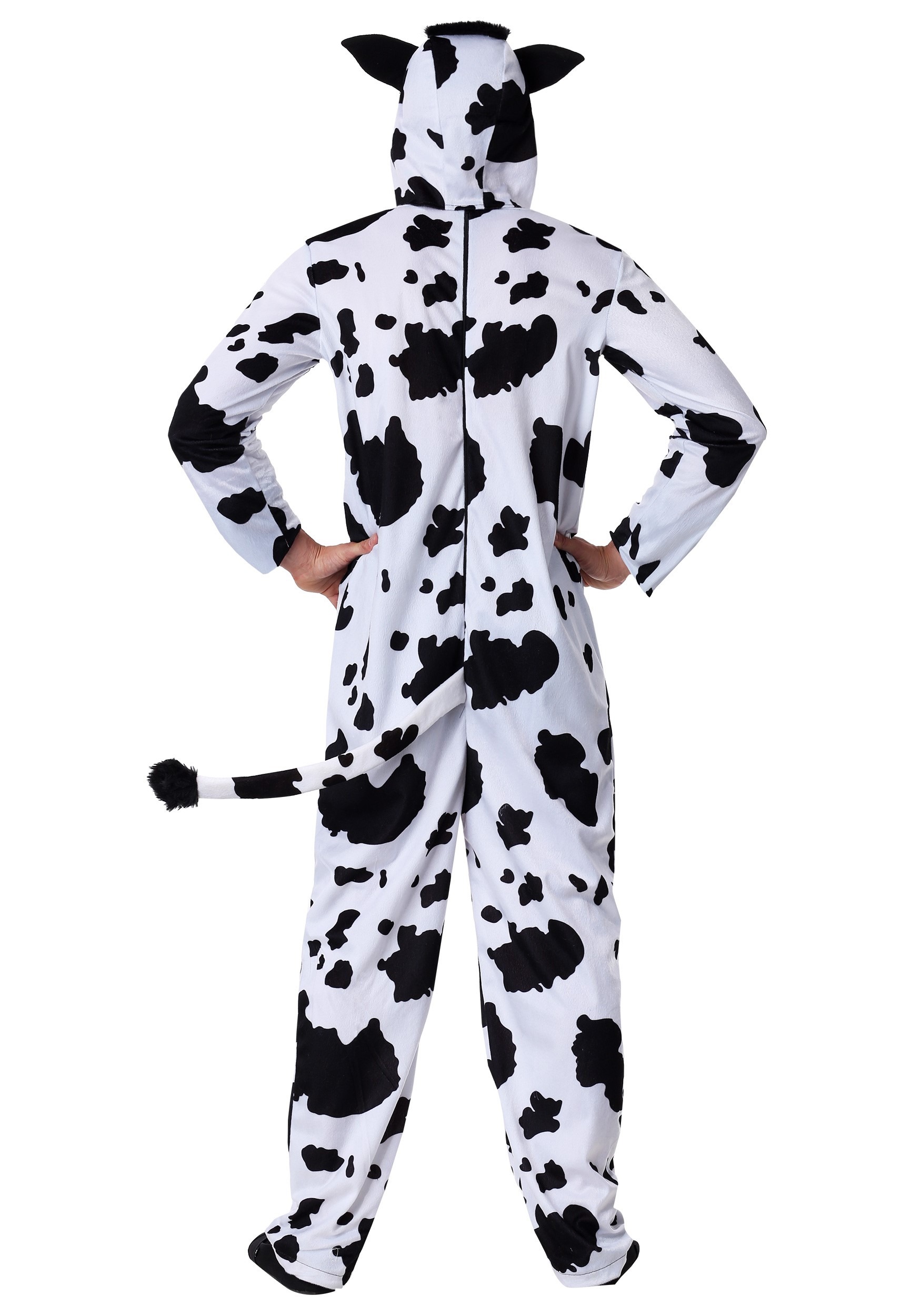 Plus Size Spotted Cow Costume for Adults
