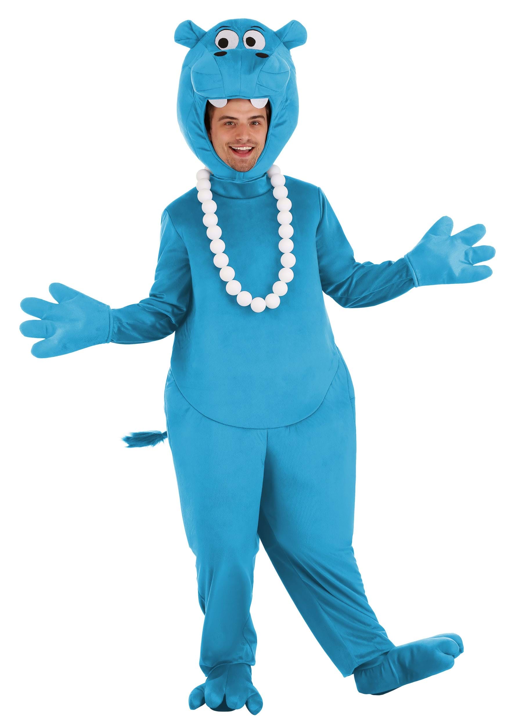 Adult Hungry Hungry Hippos Blue Costume