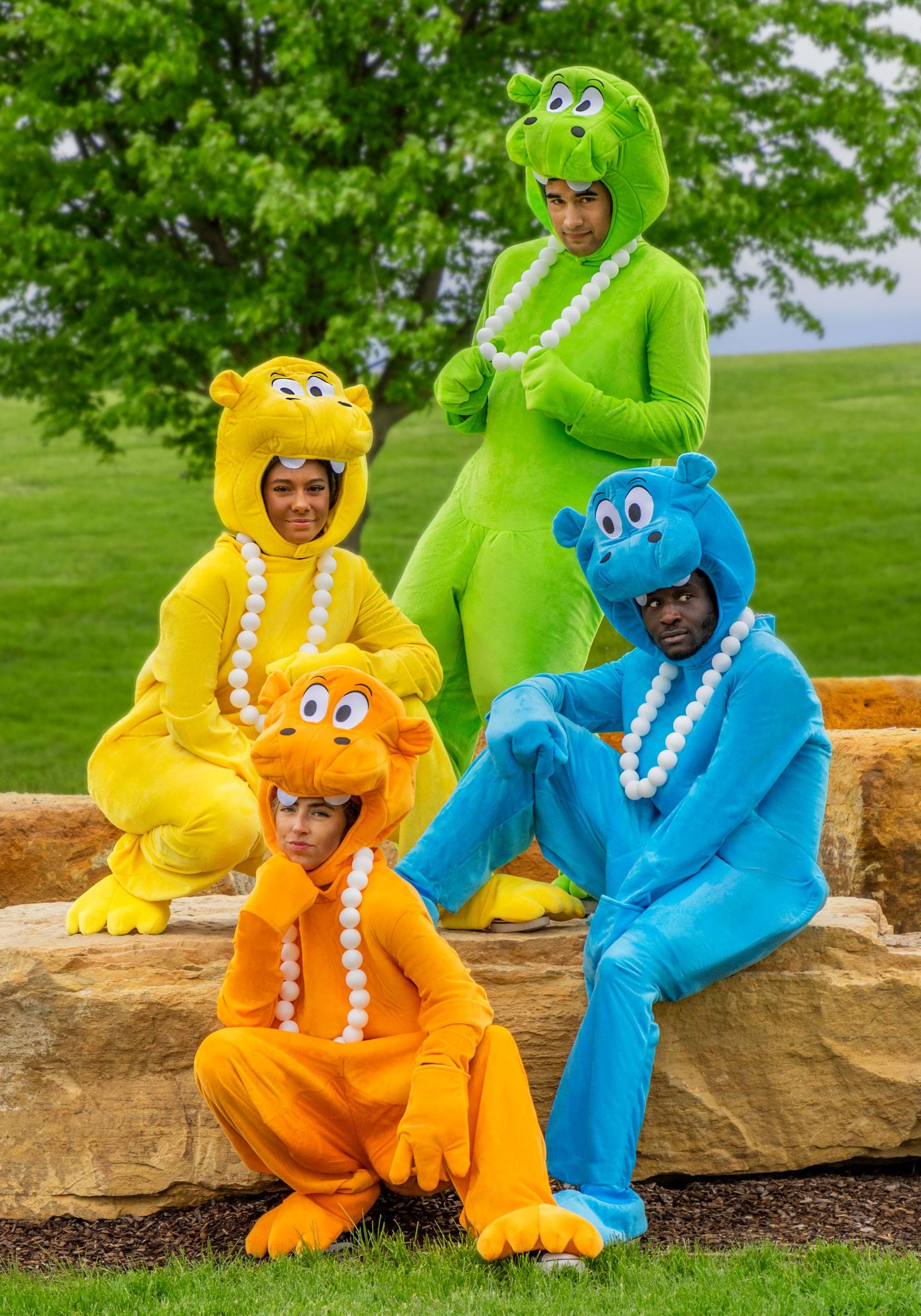 Adult Hungry Hungry Hippos Blue Costume