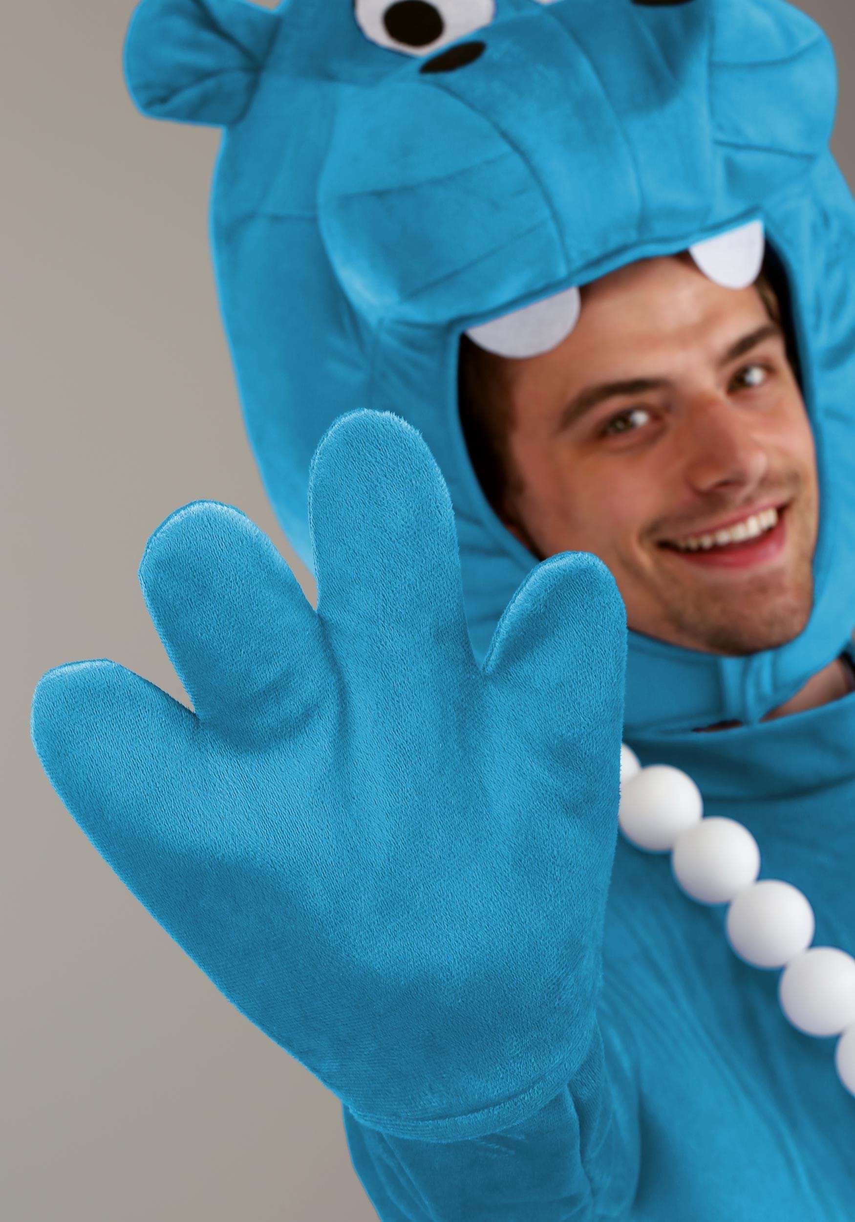Adult Hungry Hungry Hippos Blue Costume