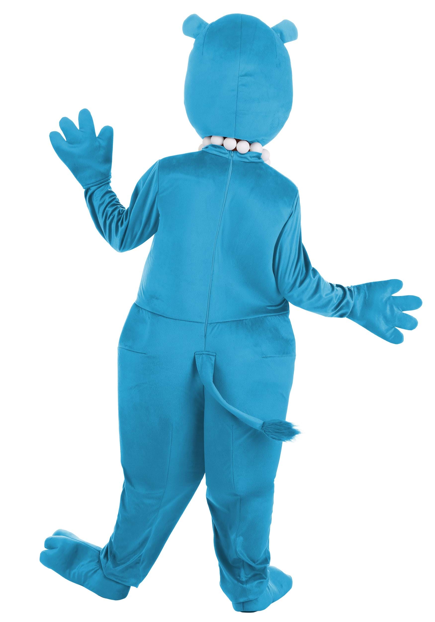 Adult Hungry Hungry Hippos Blue Costume