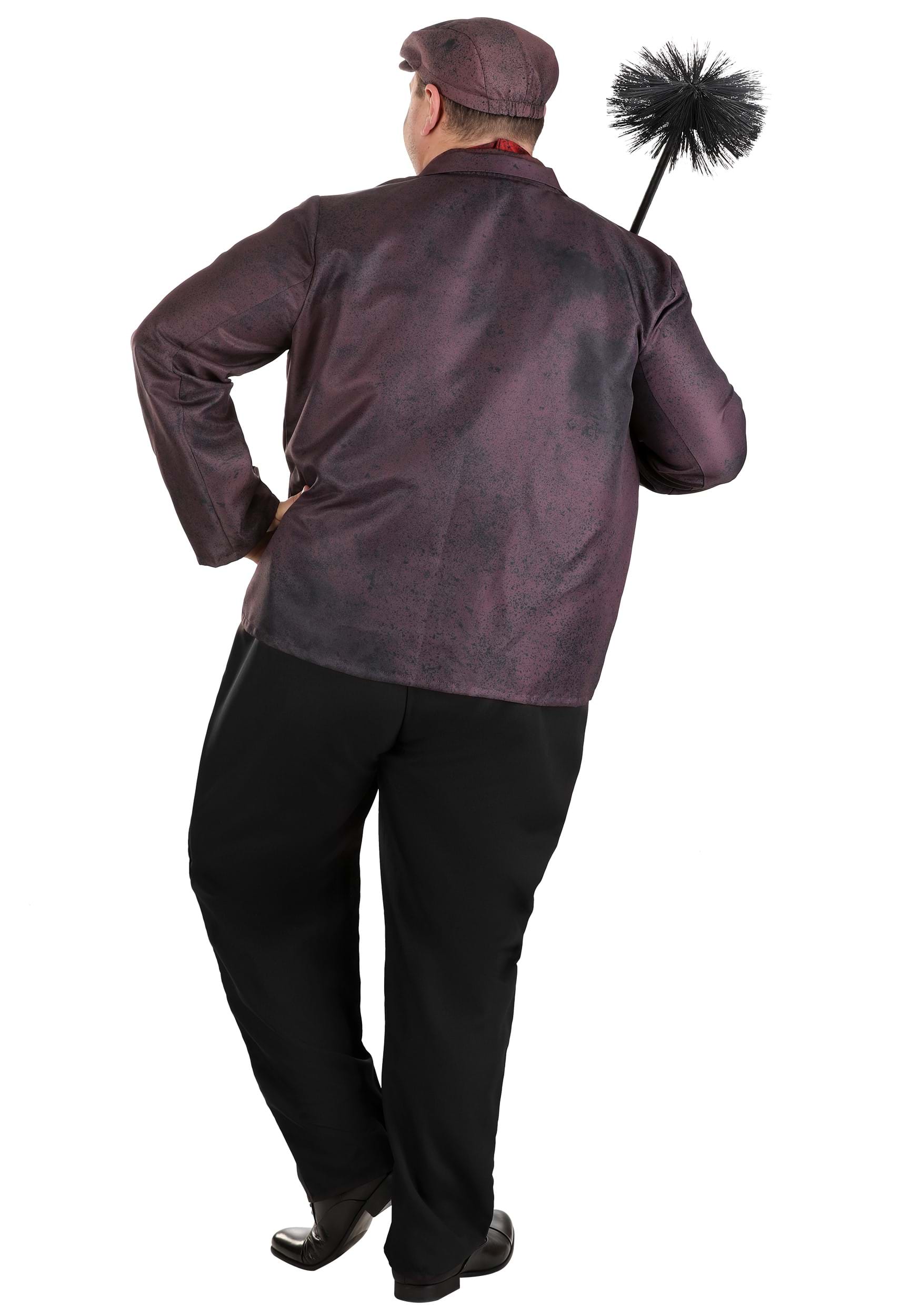Plus Size Disney Mary Poppins Bert Men's Costume 3 Plus Size Disney Mary Poppins Bert Men's Costume