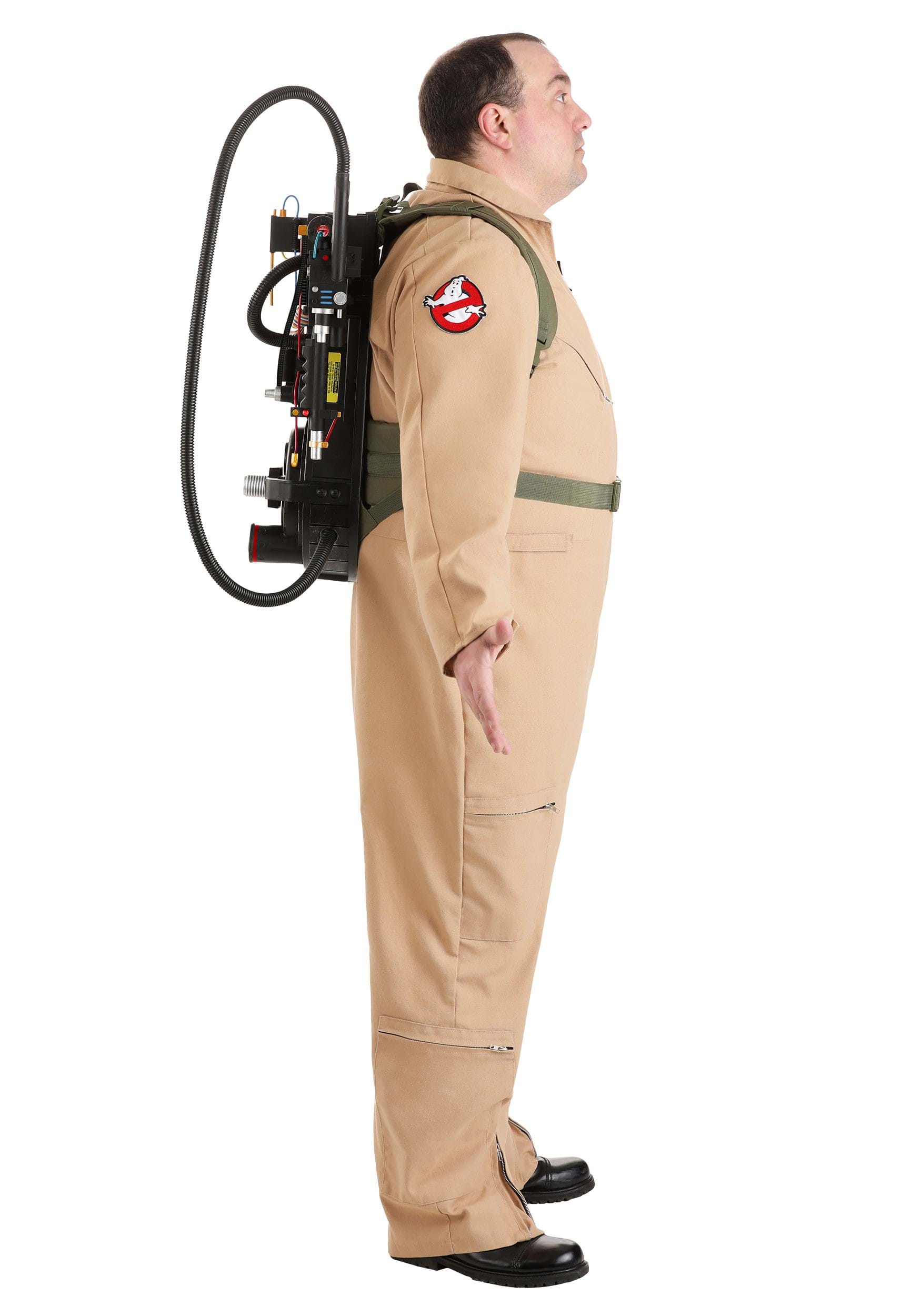 Men's Plus Size Authentic Ghostbusters Costume