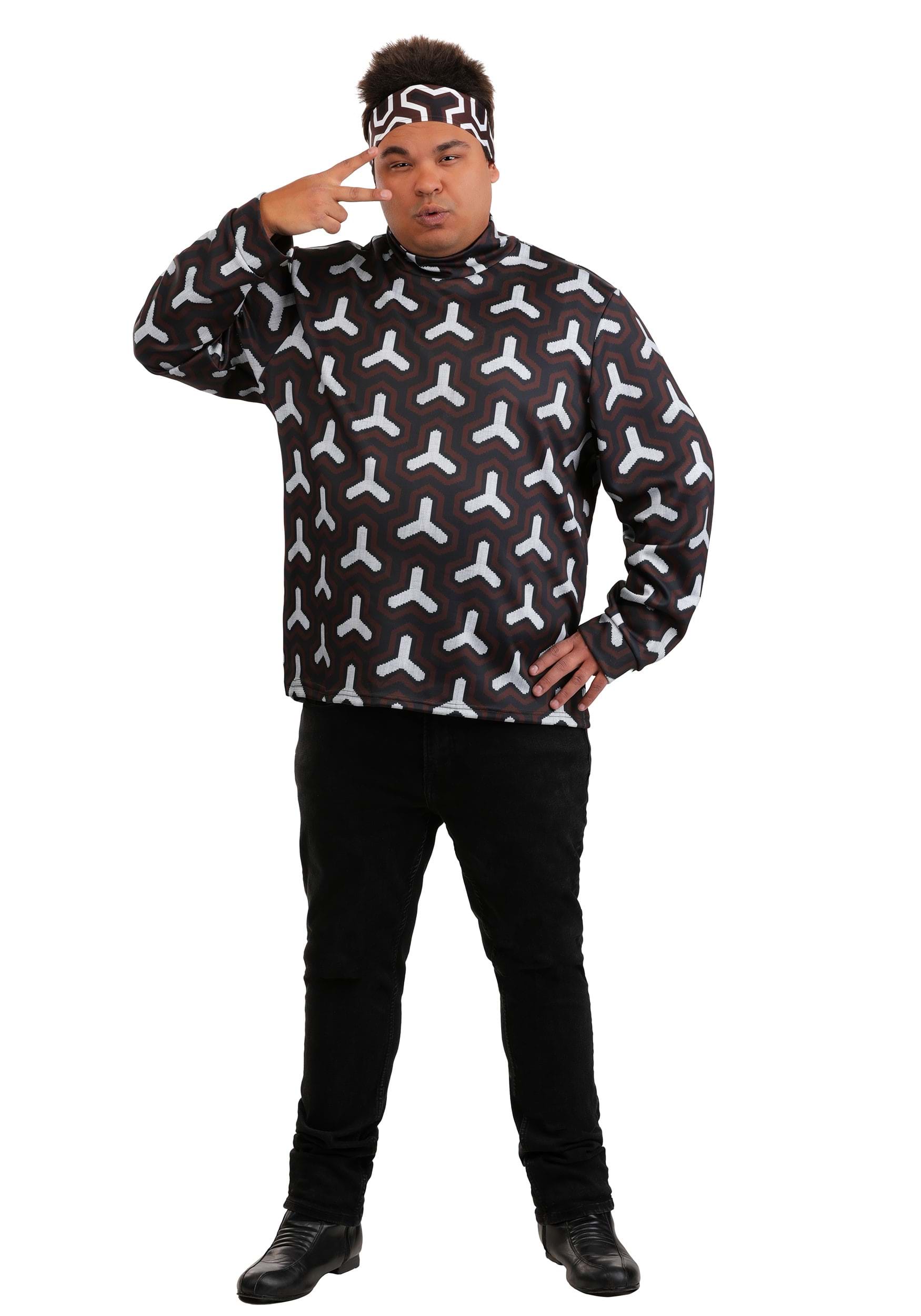 Men's Plus Size Derek Zoolander Costume
