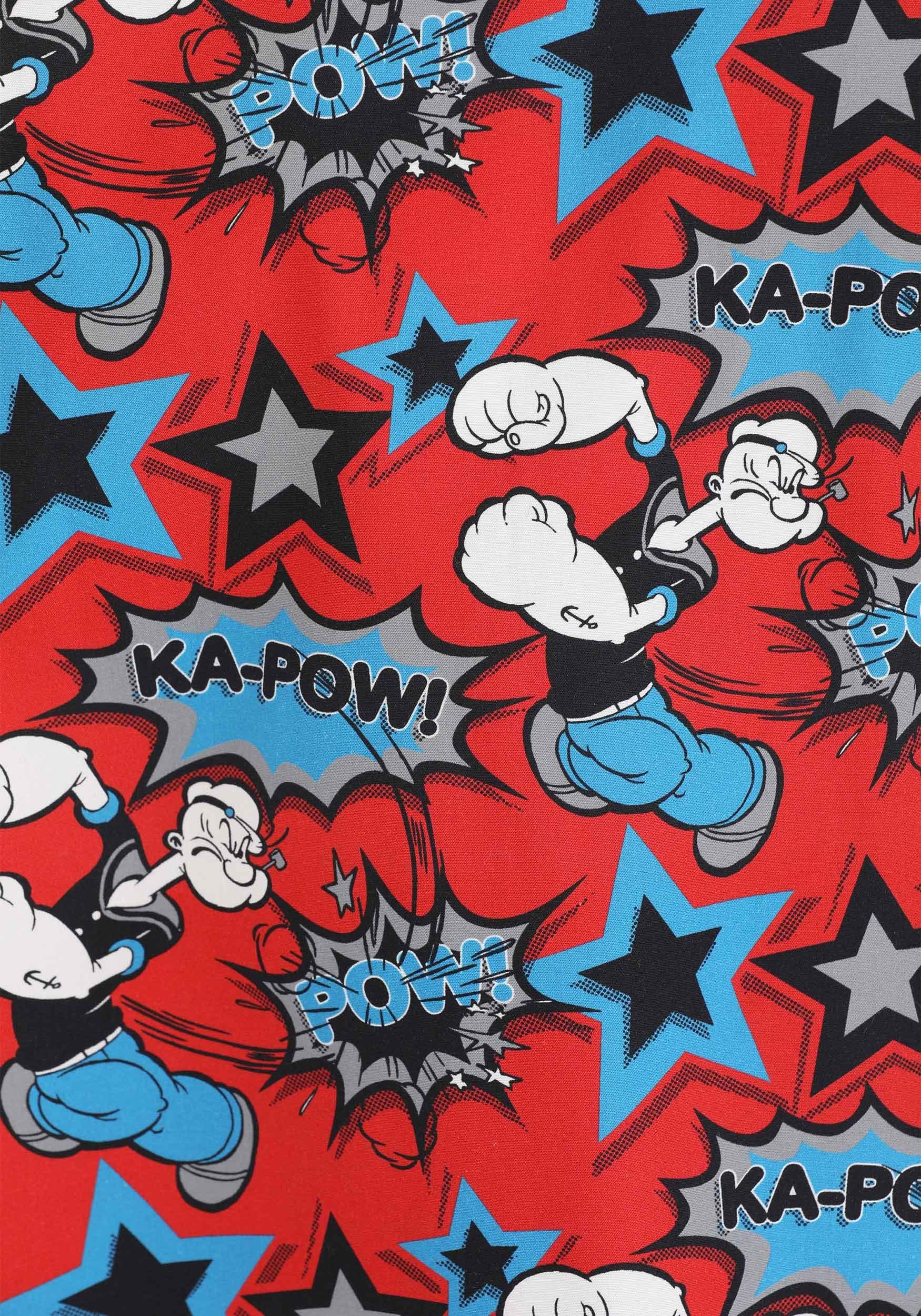 Popeye AOP Button Up Shirt for Adults