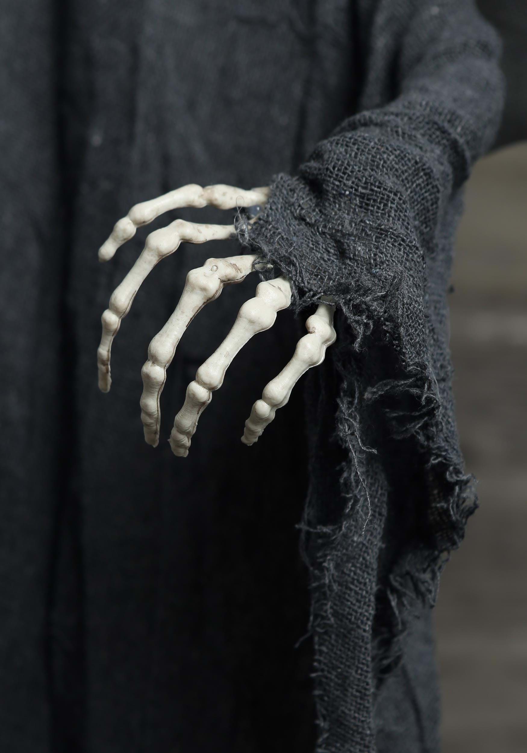 Animated 3.8FT Flying Grim Reaper Halloween Decoration