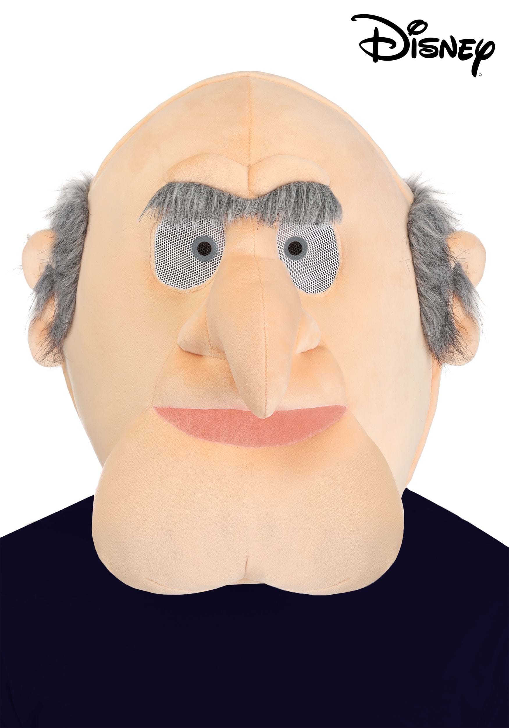Adult Disney Muppets Statler Costume Mask 1 Adult Disney Muppets Statler Costume Mask