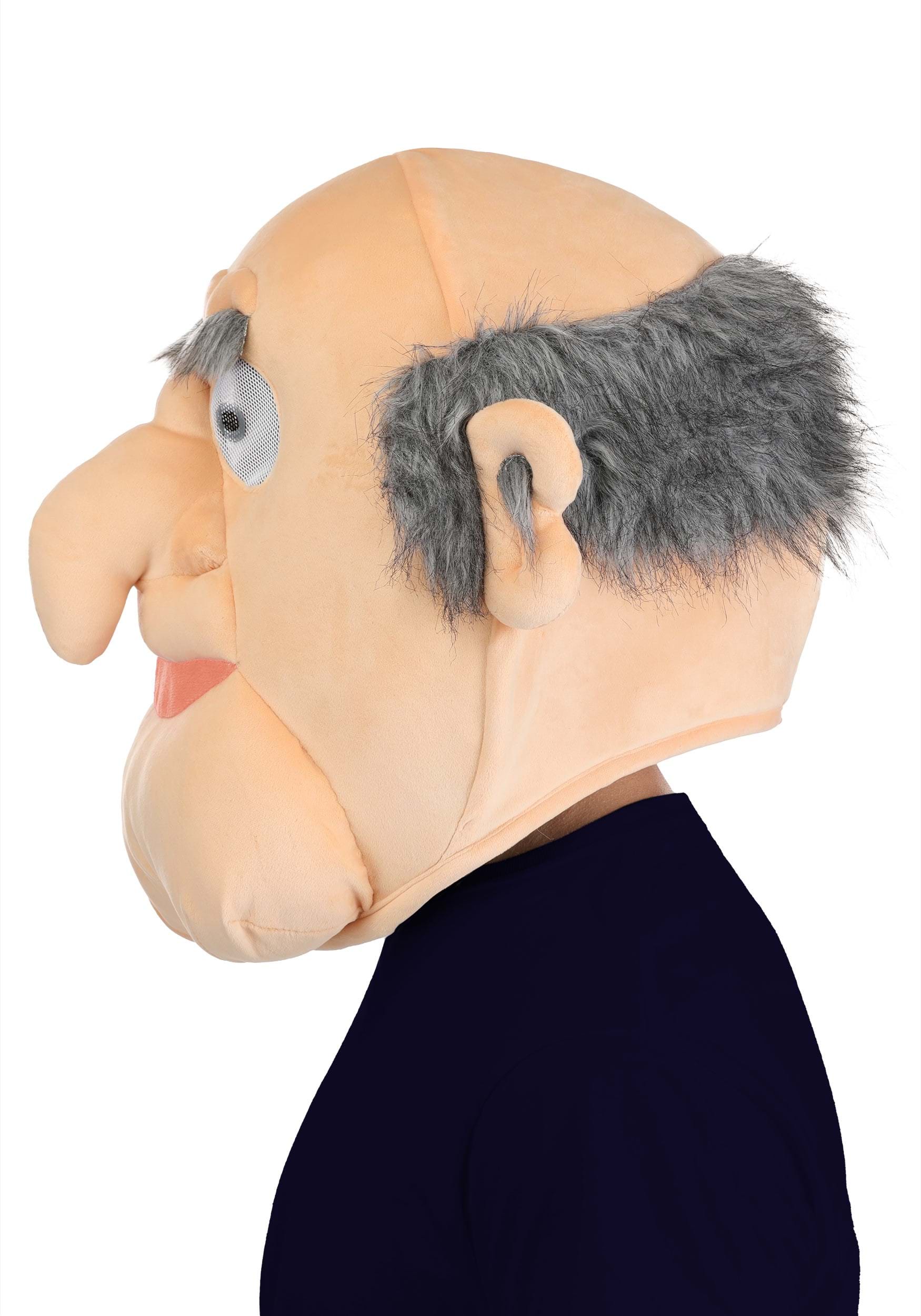 Adult Disney Muppets Statler Costume Mask 3 Adult Disney Muppets Statler Costume Mask