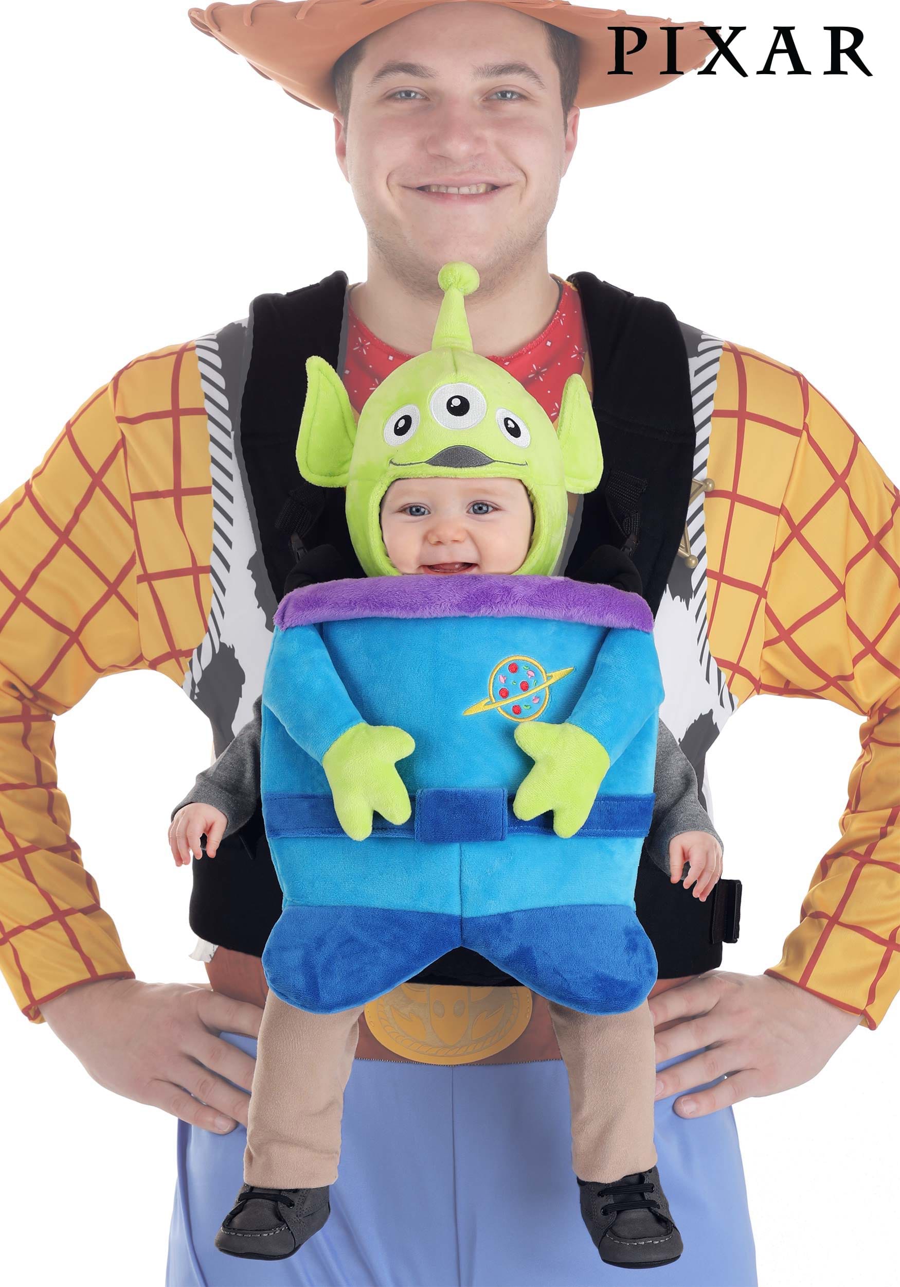 Little Green Men Baby Carrier Cover Costume