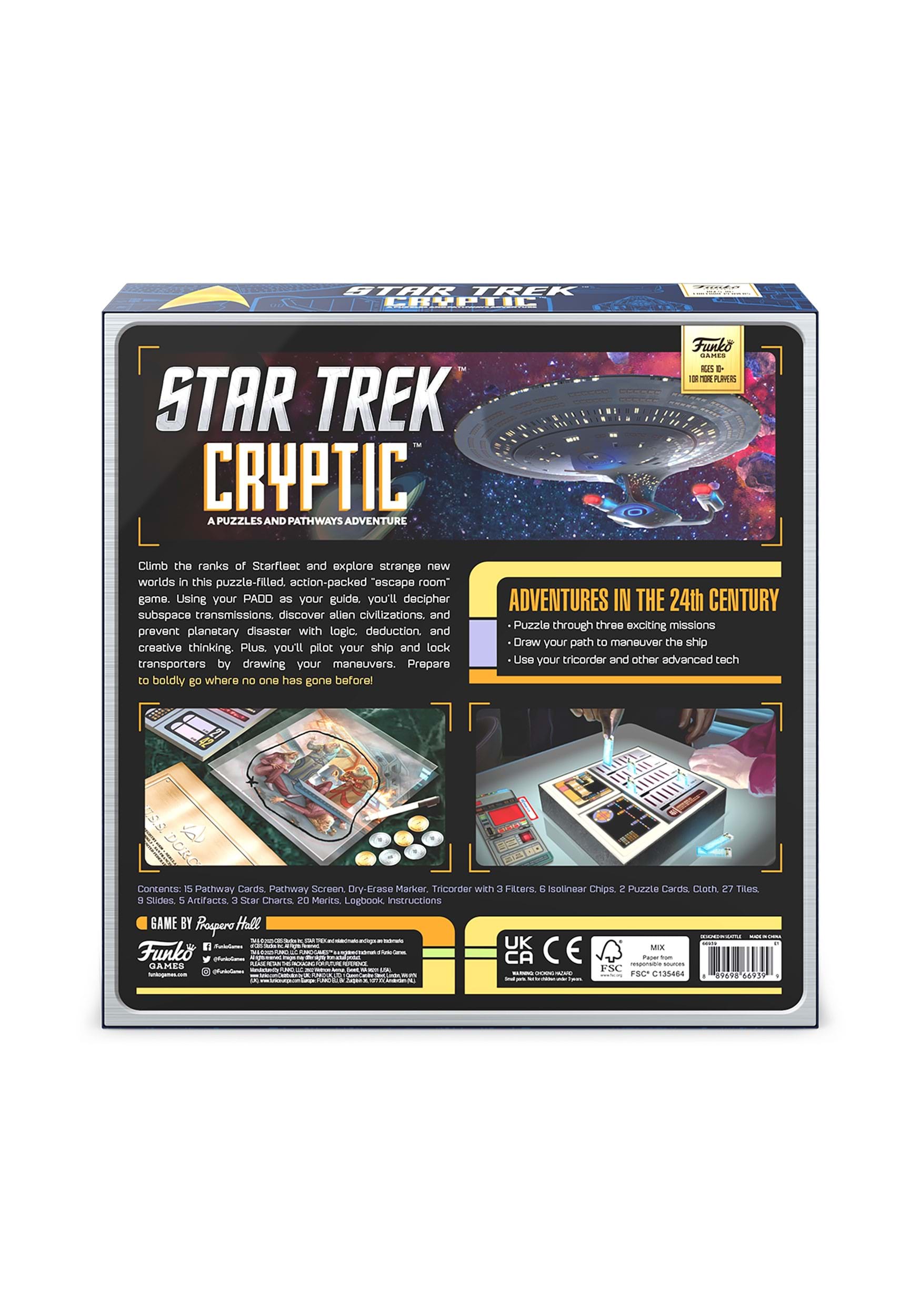 Funko Games Star Trek Cryptic Game
