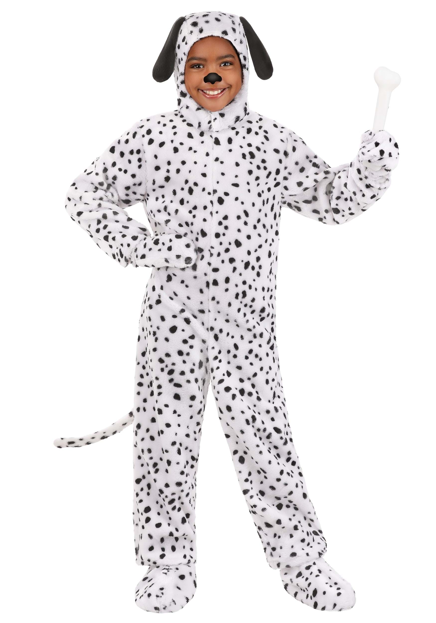 Kids Dalmatian Costume 2 Kids Dalmatian Costume