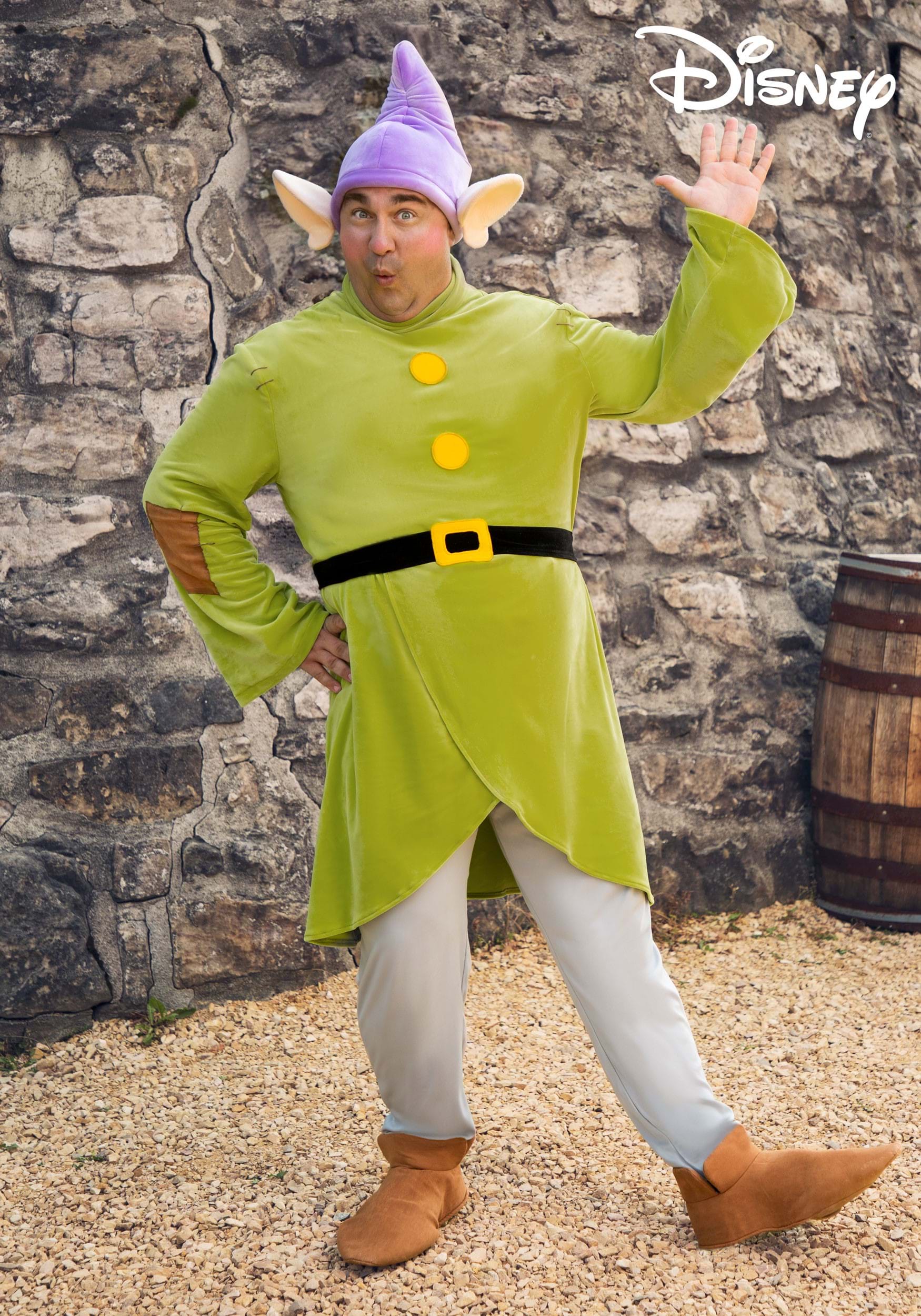 Dopey Costume for Plus Size Adults from Disney's Snow White