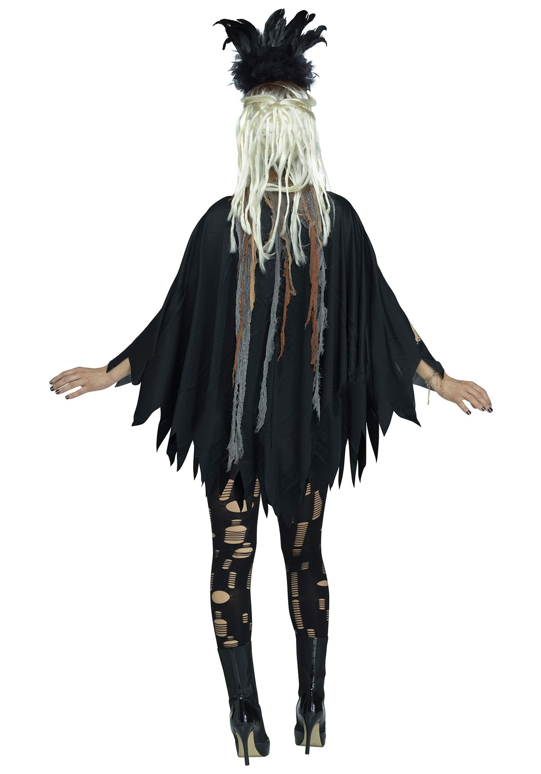 Women's Voodoo Costume Poncho