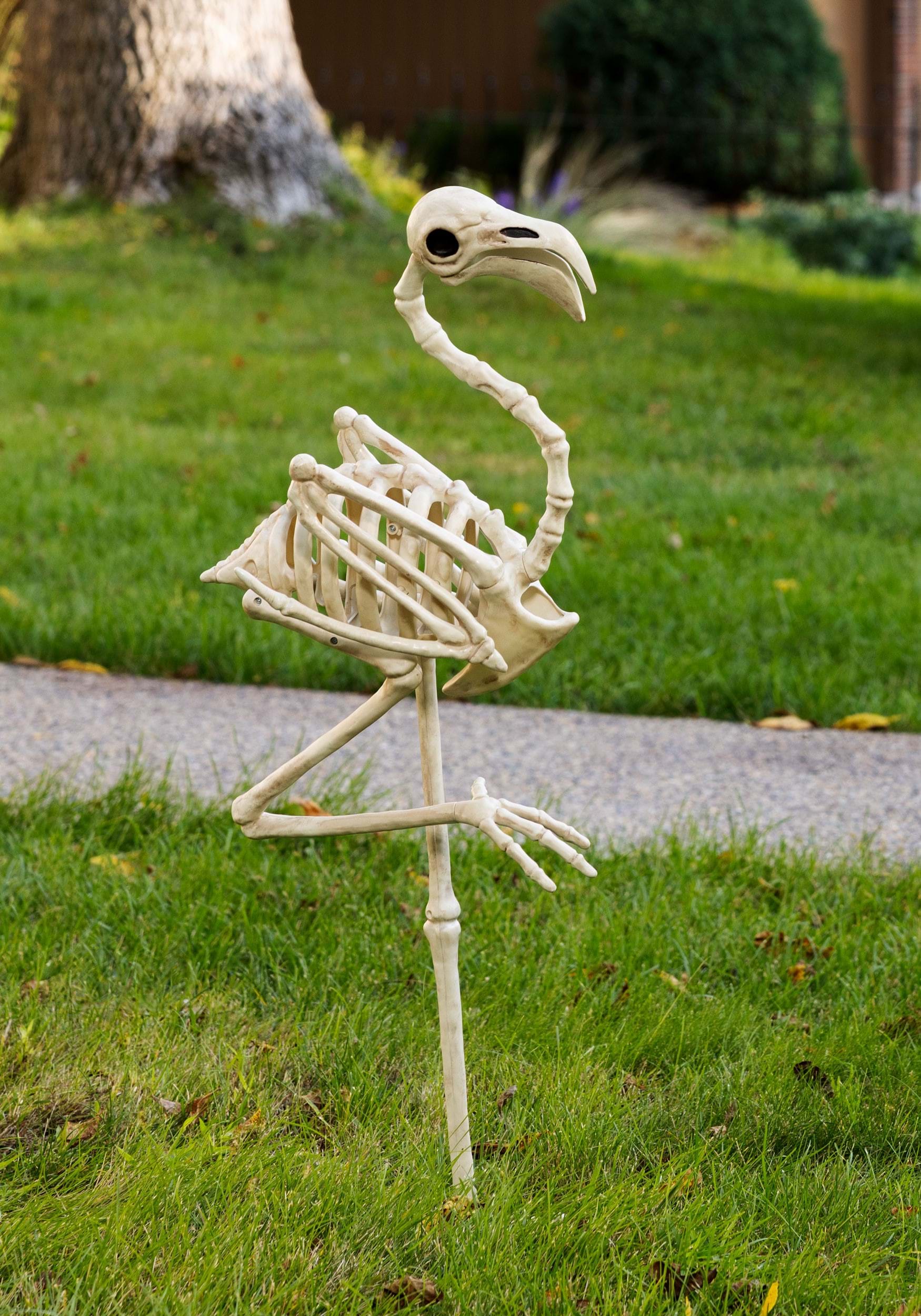 34-Inch Flamingo Skeleton Decoration Prop 1 34-Inch Flamingo Skeleton Decoration Prop