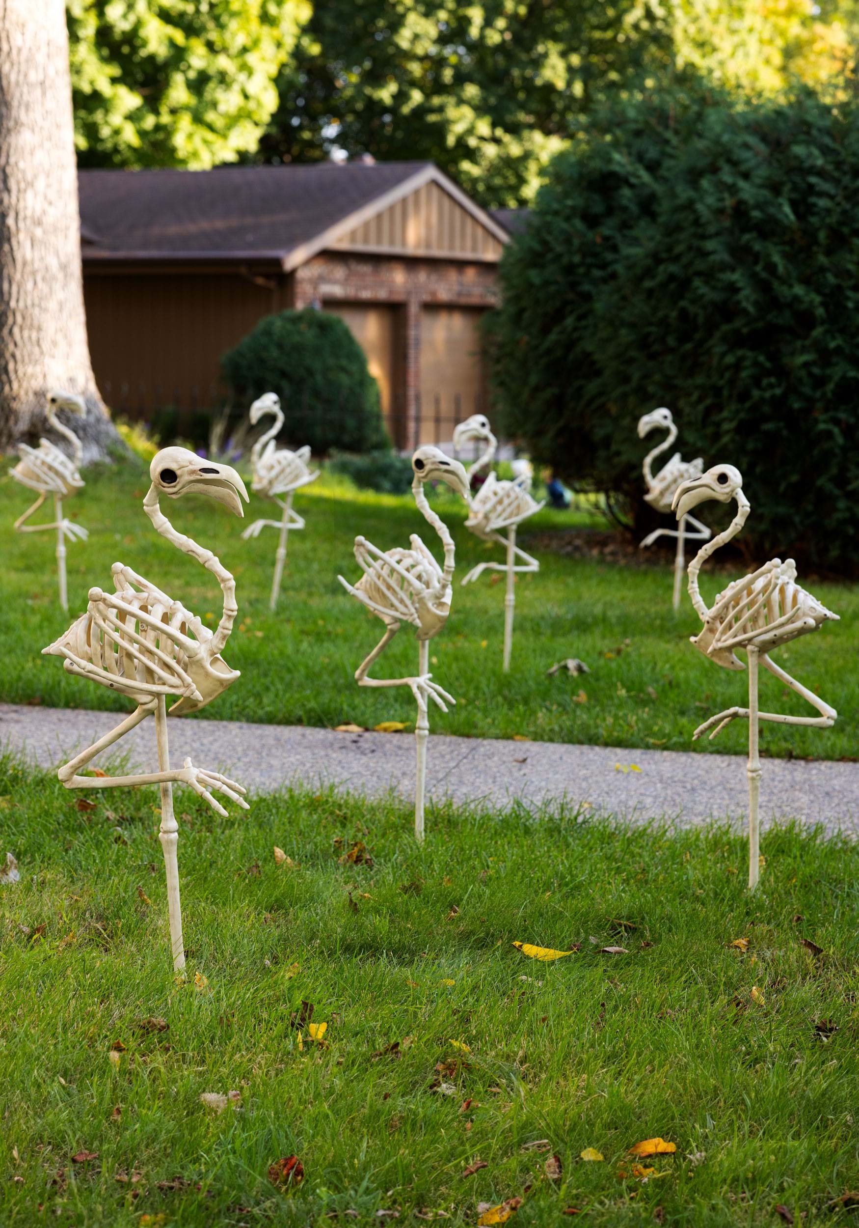 34-Inch Flamingo Skeleton Decoration Prop 2 34-Inch Flamingo Skeleton Decoration Prop