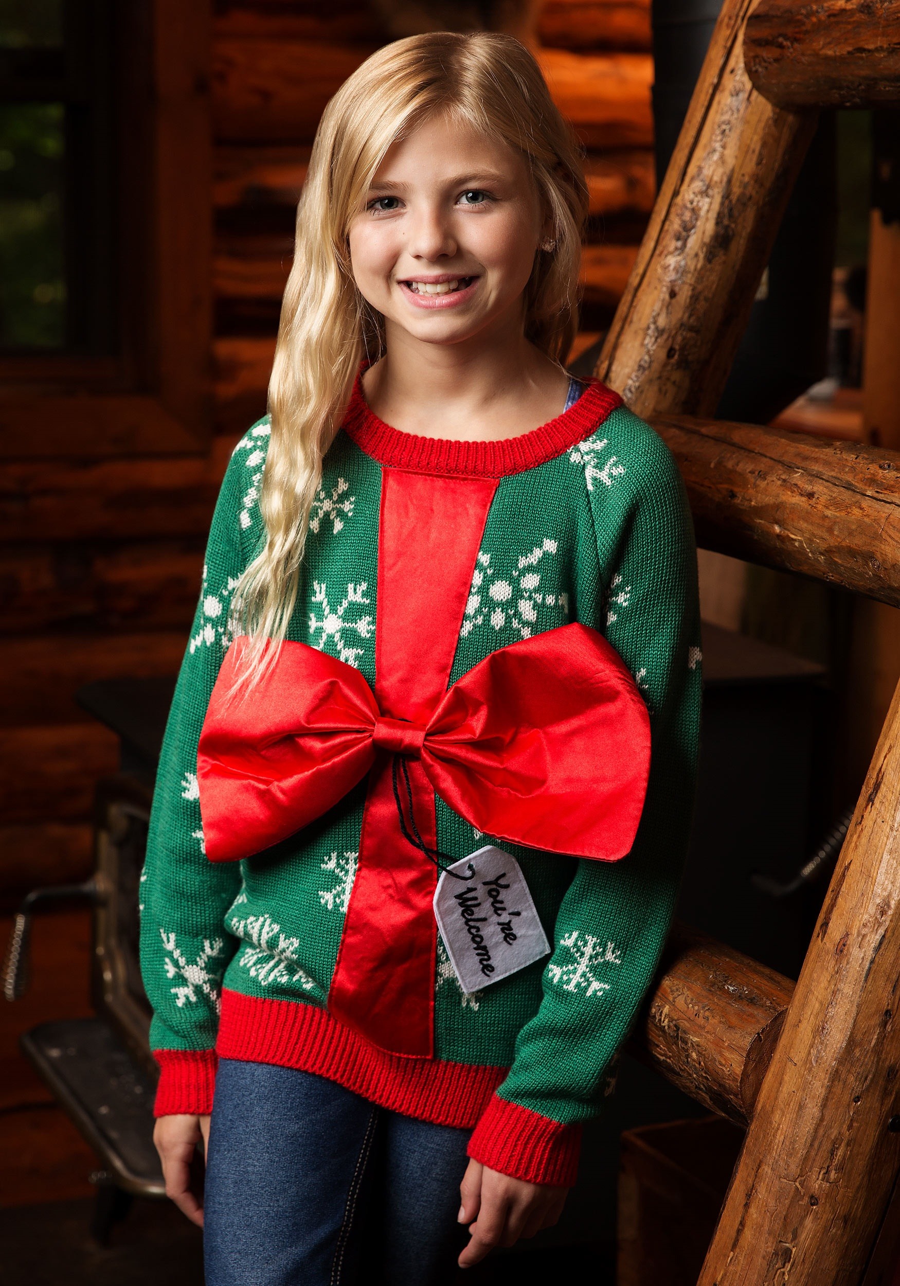 Kid's Present Ugly Christmas Sweater 2 Kid's Present Ugly Christmas Sweater