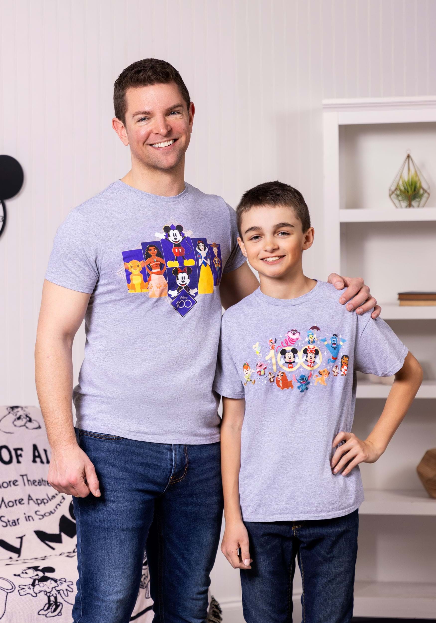 Disney 100th Anniversary Chibi Friends Shirt for Kids
