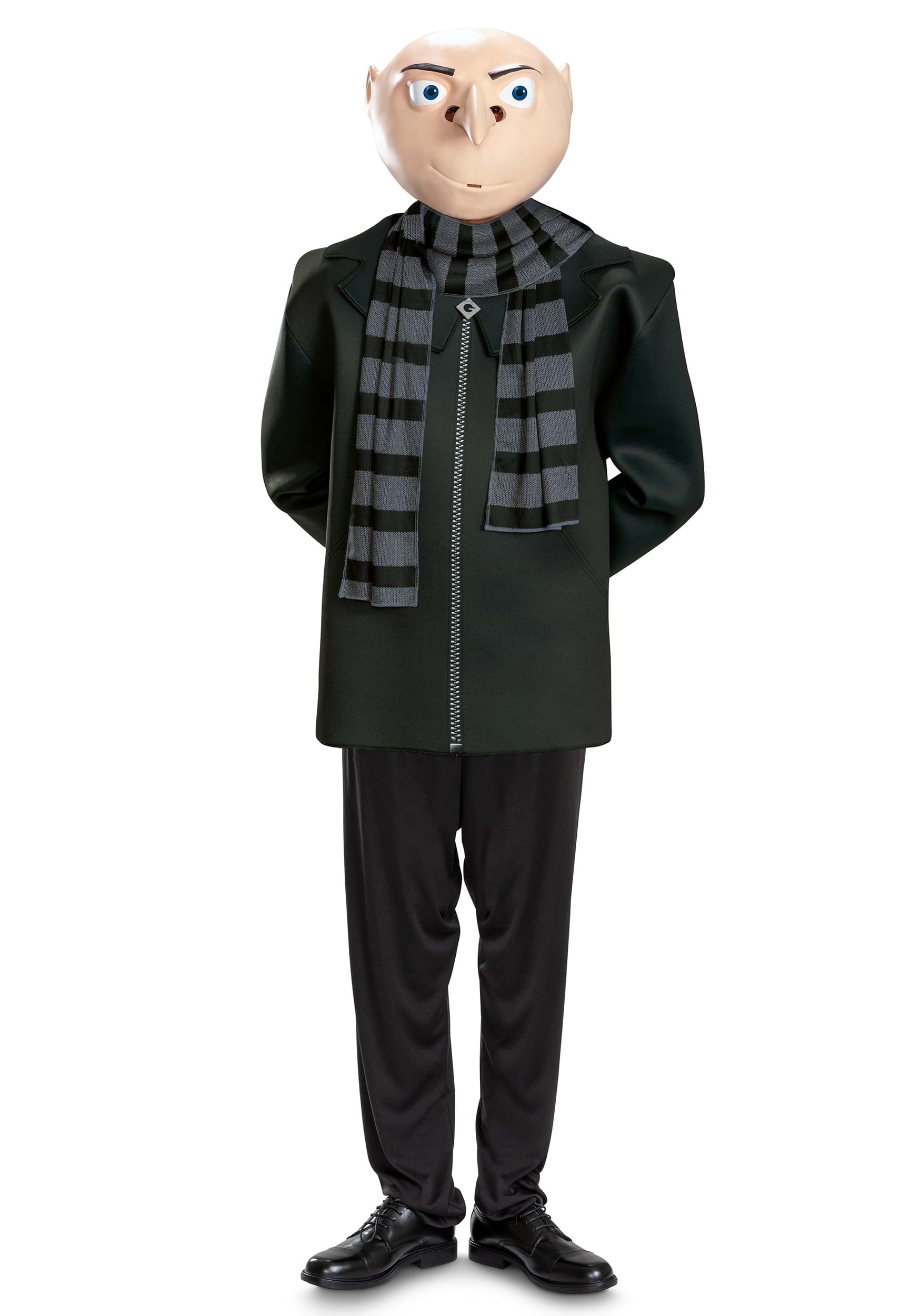Plus Size Deluxe Despicable Me Gru Costume for Men 2 Plus Size Deluxe Despicable Me Gru Costume for Men