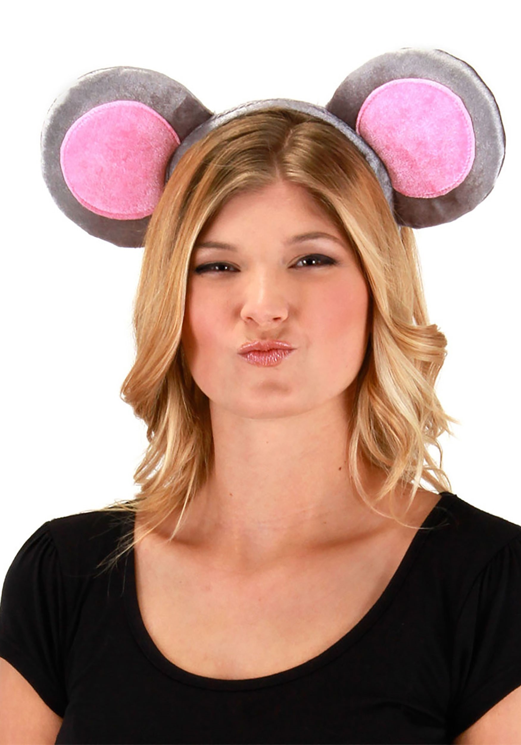 Mouse Ears Headband & Tail Costume Kit 1 Mouse Ears Headband & Tail Costume Kit