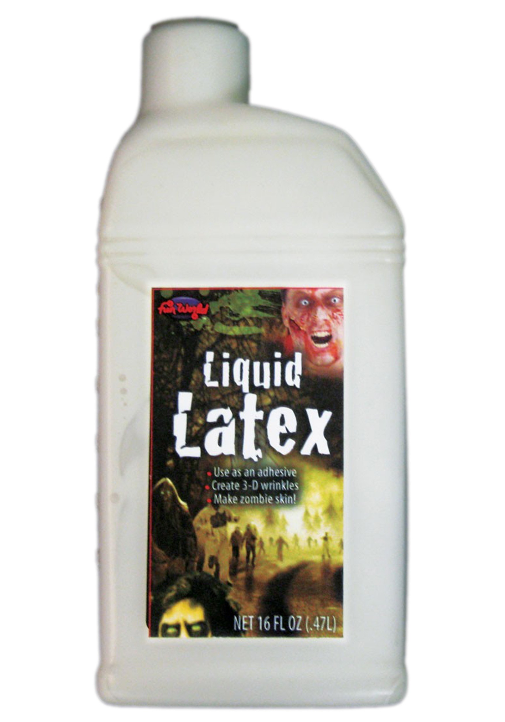 Liquid Latex Pint Fun World Bottle