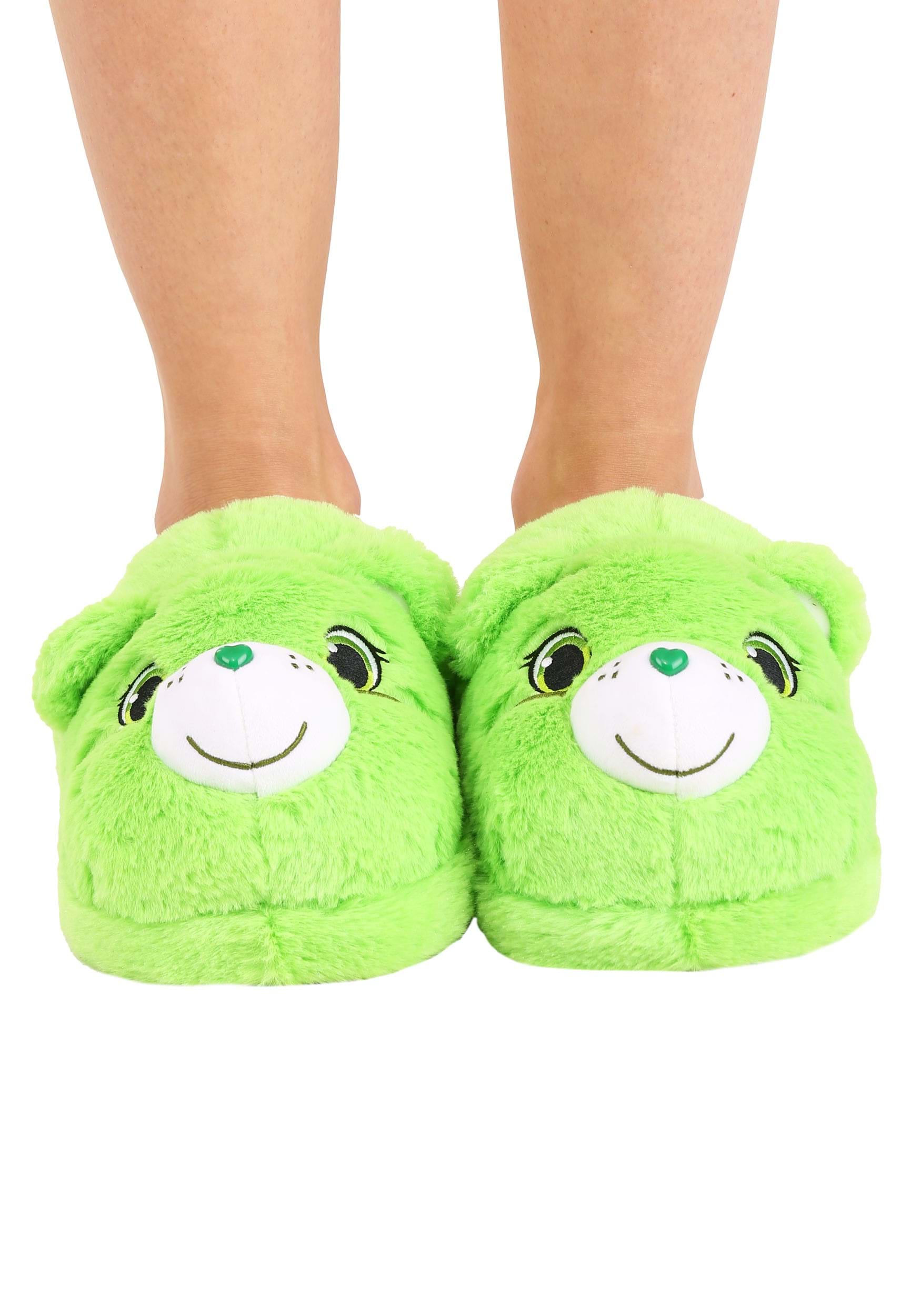 Adult Good Luck Bear Care Bears Slippers